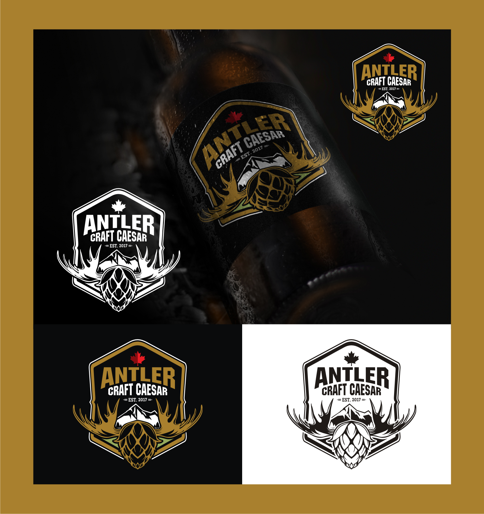Antler Craft Caesar by Rangga Antler Craft Caesar in Packaging Design Inspiration by Rangga