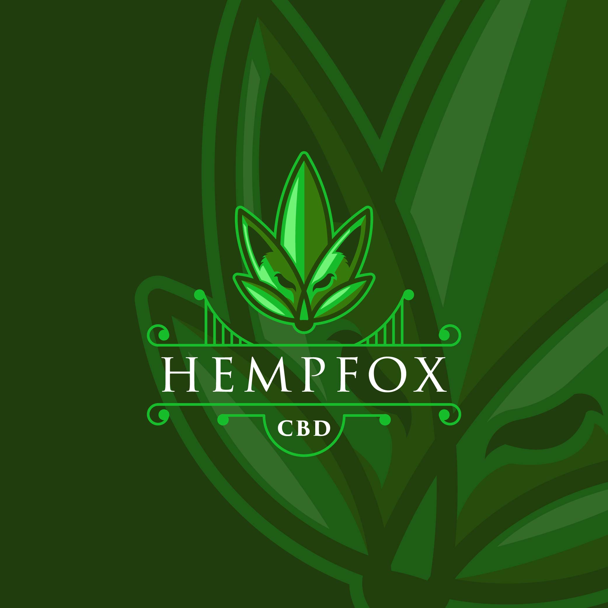 HempFox Logo in Logo Design Inspiration by Nrlmstf