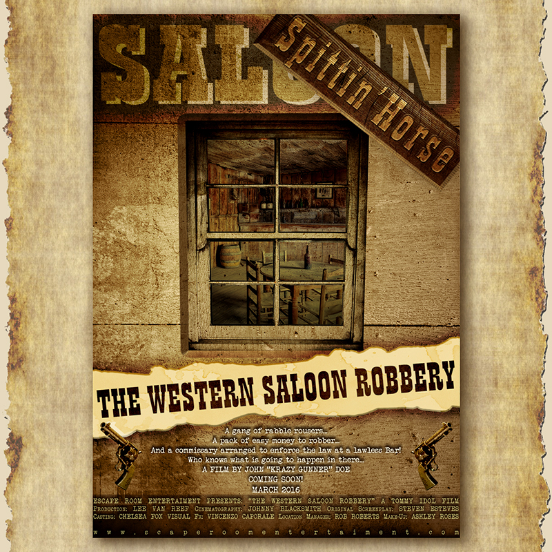 Escape Room Game - Movie Poster Mockup 2a by Alfonso Sanchez Escape Room Game - Movie Poster Mockup 2a in Poster Design Inspiration by Alfonso Sanchez