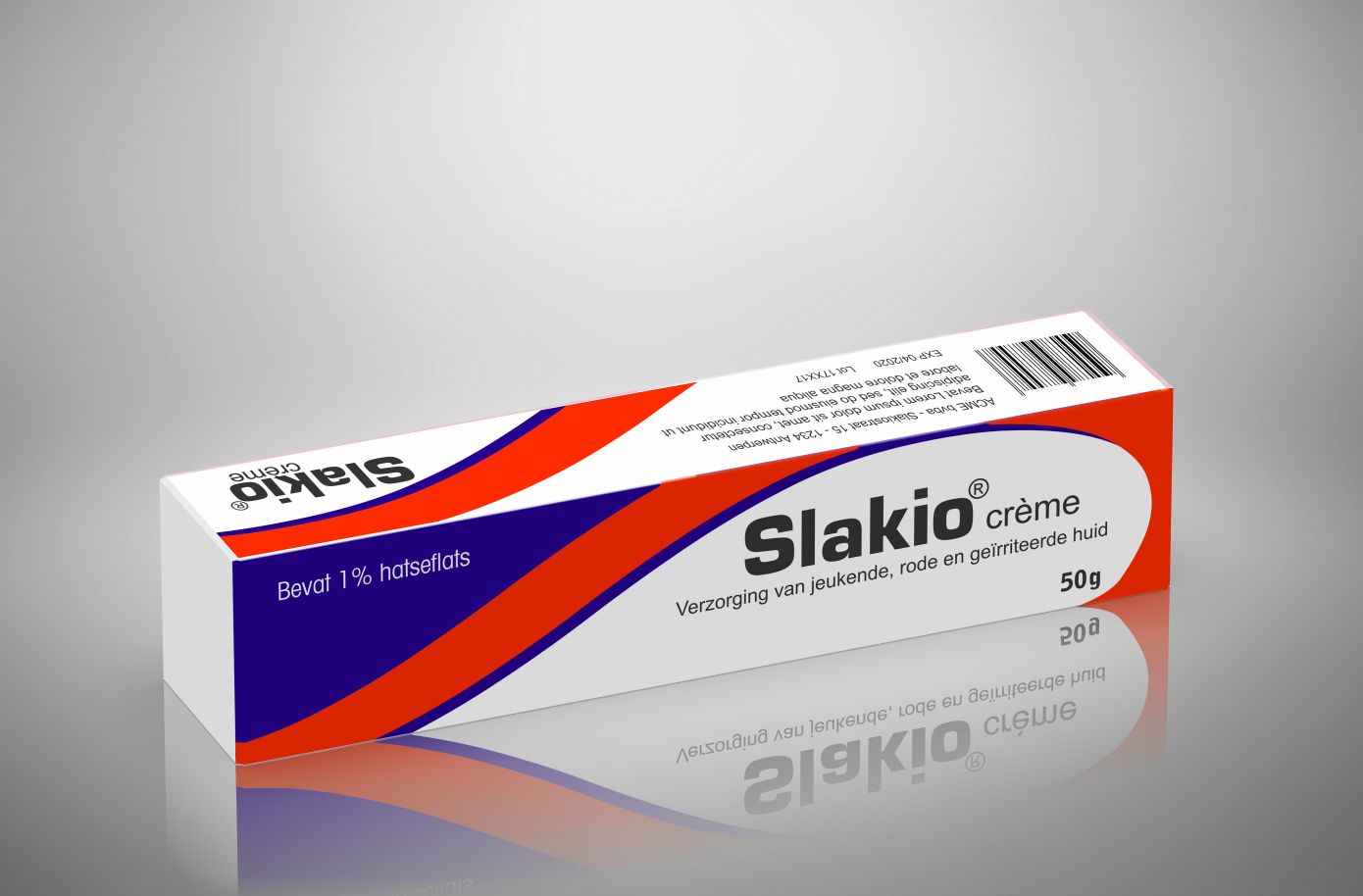 Slakio Creme Packaging in Packaging Design Inspiration by Tarekalitaha