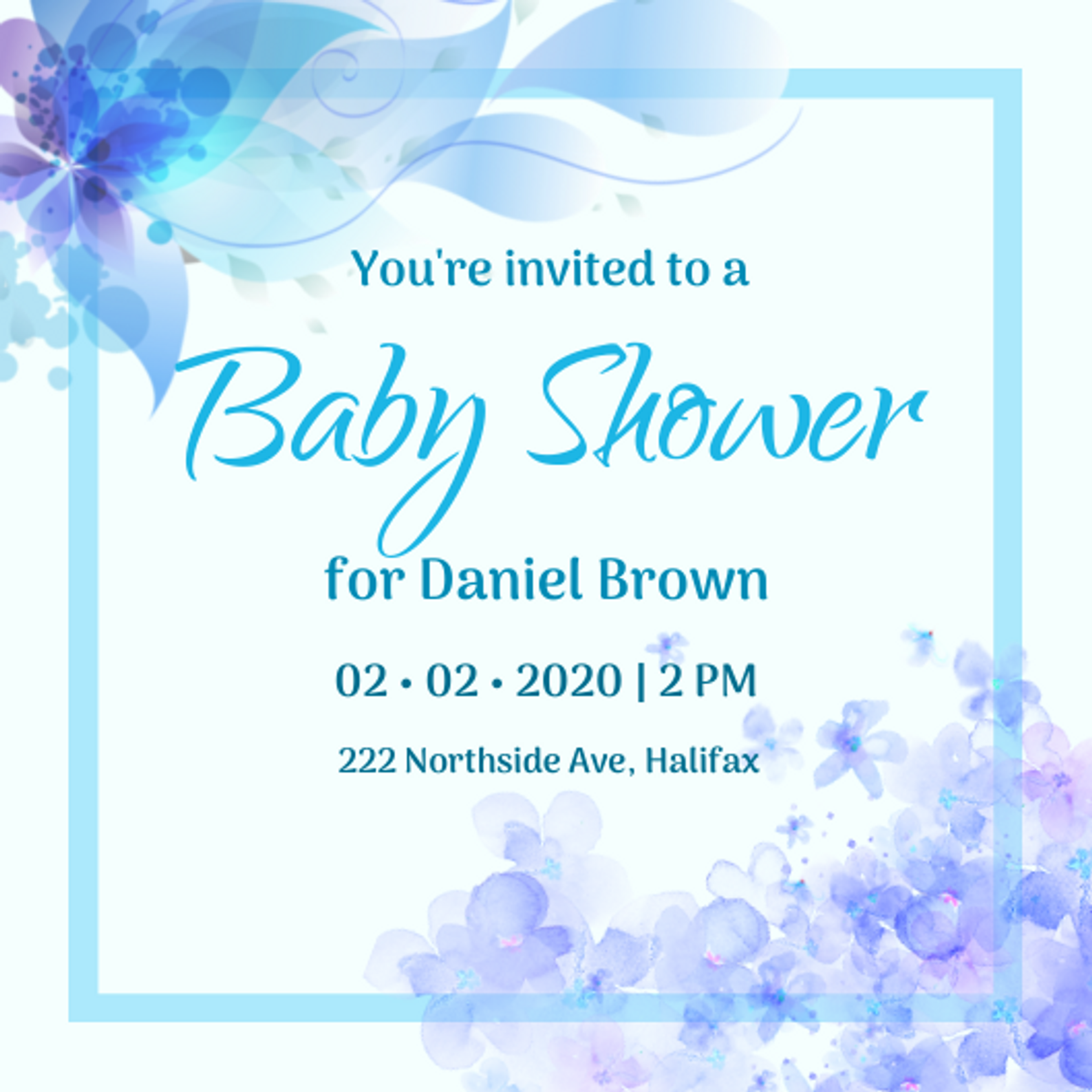 Baby Shower Invitation by Diana Svyrydova Baby Shower Invitation in Invitation Card Design Inspiration by Diana Svyrydova
