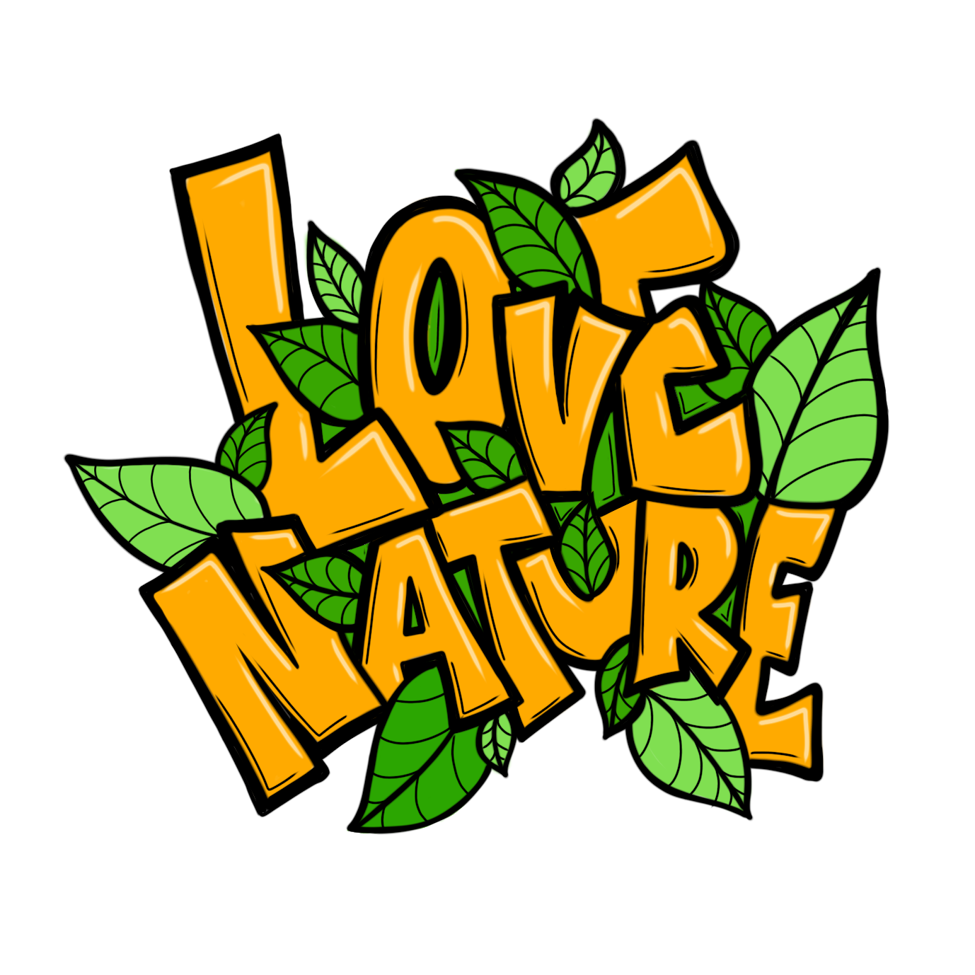 love nature by Juan Guiñazu love nature in T-Shirt Design Inspiration by Juan Guiñazu