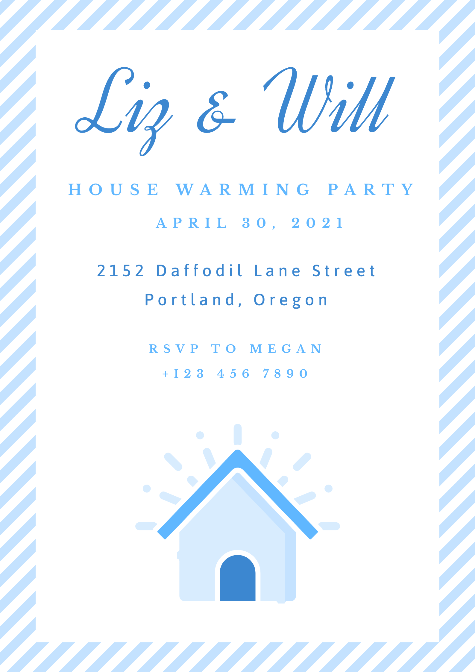 House Warming Poster Challenge in Poster Design Inspiration by Tita Rahayu