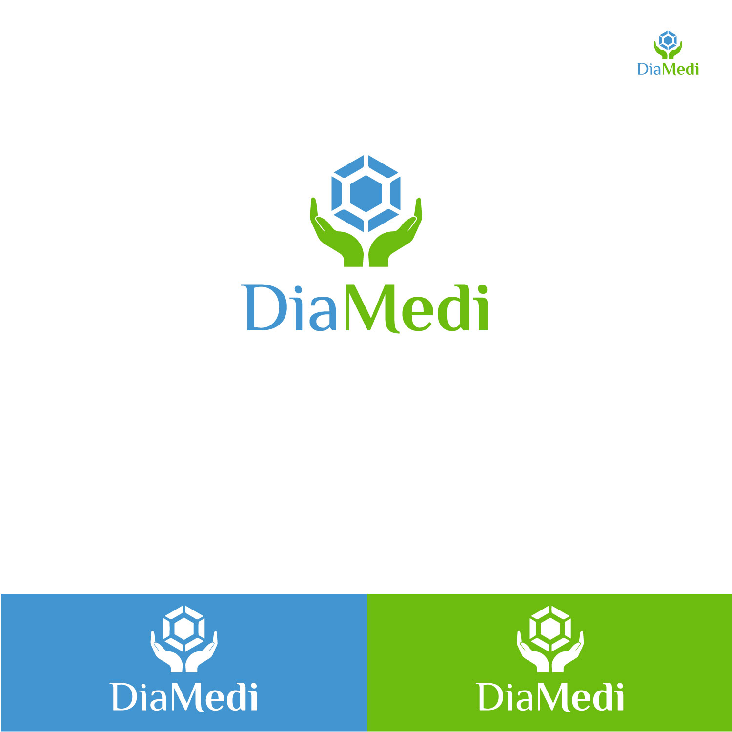 DiaMedi in Logo Design Inspiration by Panagiotis