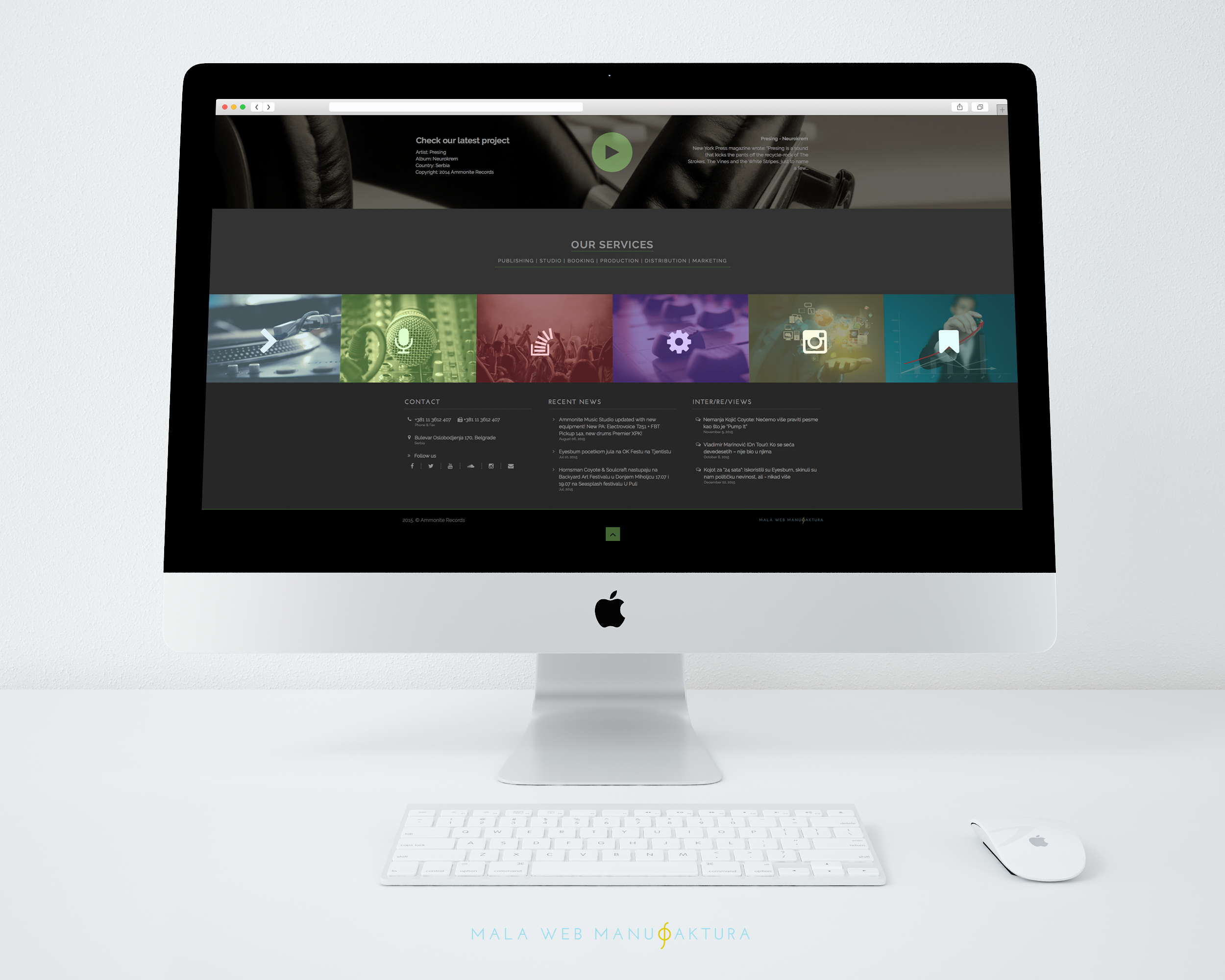 http://www.ammonite.co.rs by Mala Web Manufaktura http://www.ammonite.co.rs in Website Design Inspiration by Mala Web Manufaktura