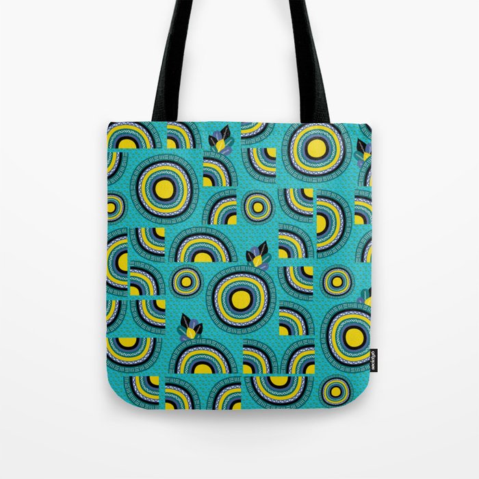 Hand-drawn mandalas seamless fabric pattern in Bag & Tote Design Inspiration by Dana Nicolescu
