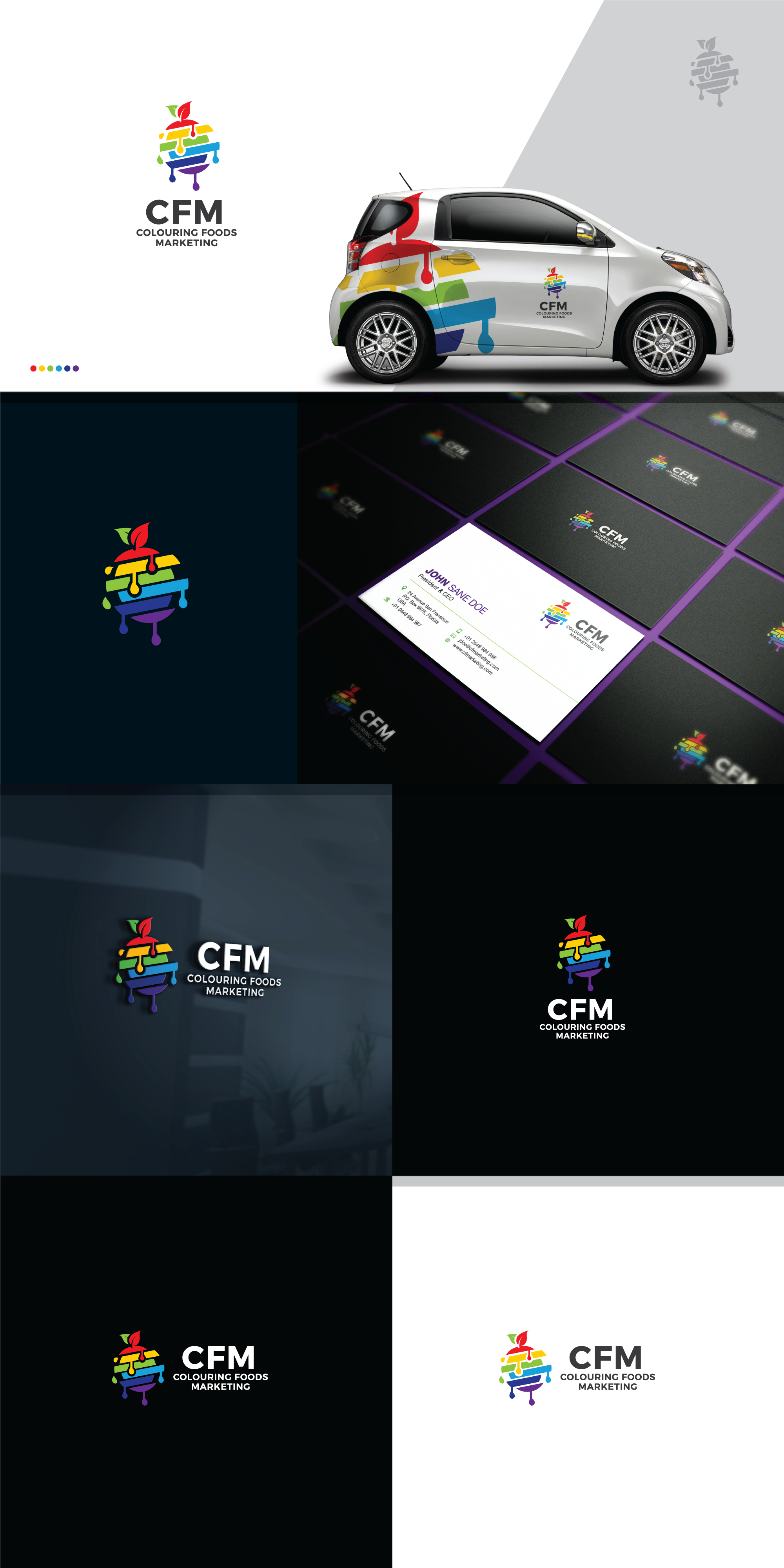 Logo For CFM by Uxboss Logo For CFM in Logo & Brand Identity Inspiration by Uxboss