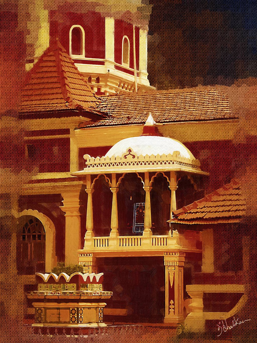 Digital Painting by Mandarbhalekar Digital Painting in Photoshop Design Inspiration by Mandarbhalekar