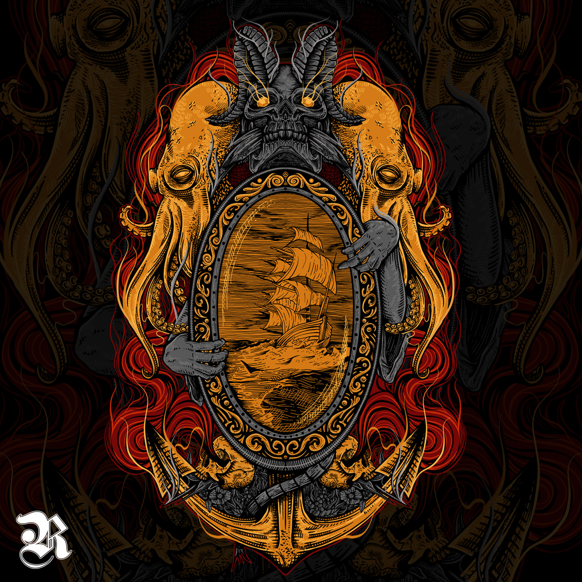 Jurig Laoet professional drawing in T-Shirt Design Inspiration by Drawingmaster™