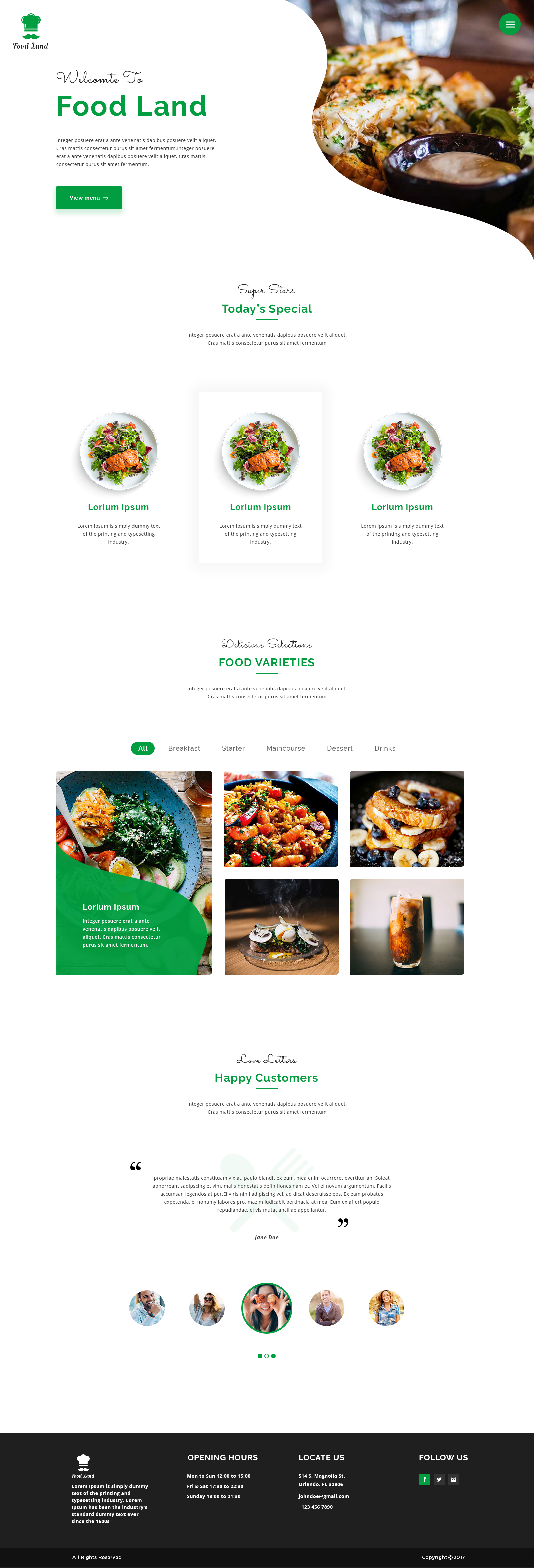Design for a local restaurant by Pixeltech Design for a local restaurant in Website Design Inspiration by Pixeltech