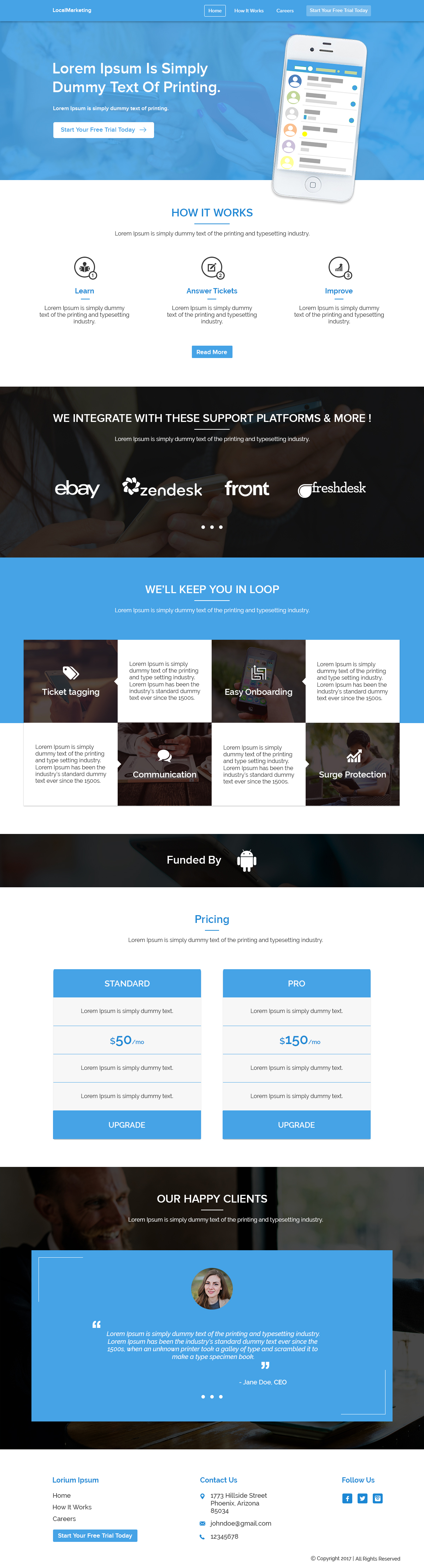 Web mockup for local marketing agency by Pixeltech Web mockup for local marketing agency in Website Design Inspiration by Pixeltech
