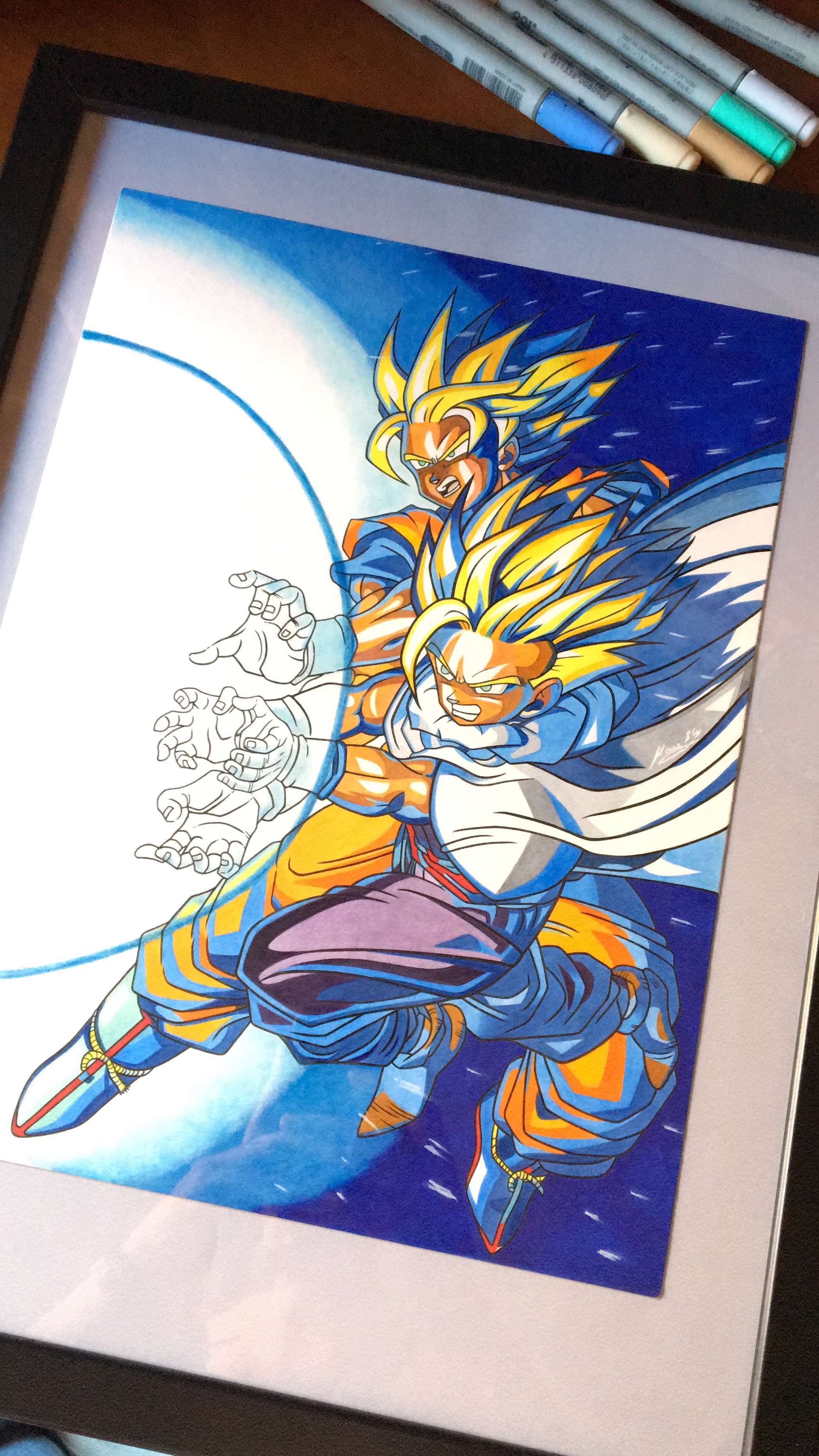 Dragon Ball Manga Drawing in Drawing Inspiration by Maria Blas