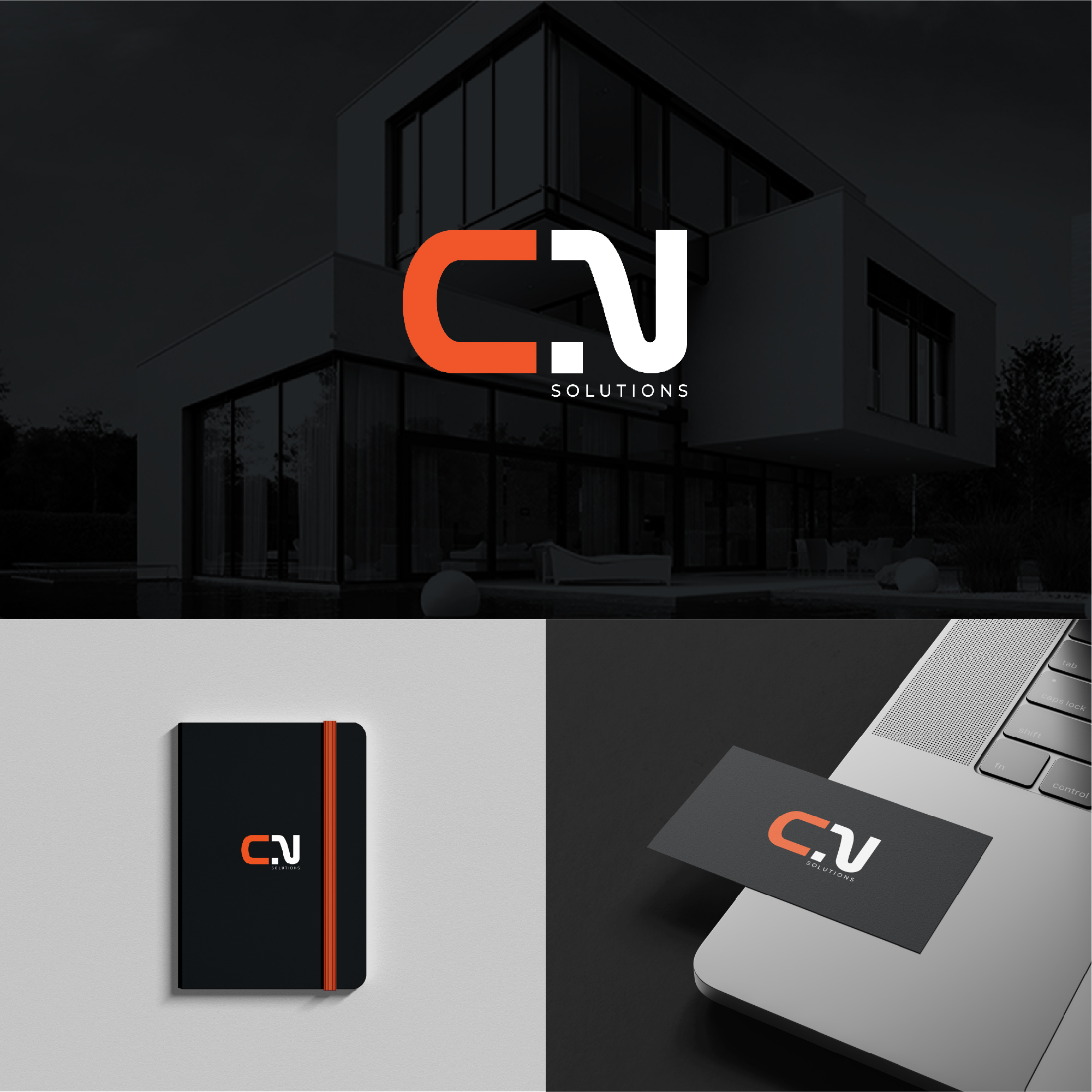 Brand Identity - CN Complex Network Solutions in Logo & Brand Identity Inspiration by Alek Pashanku