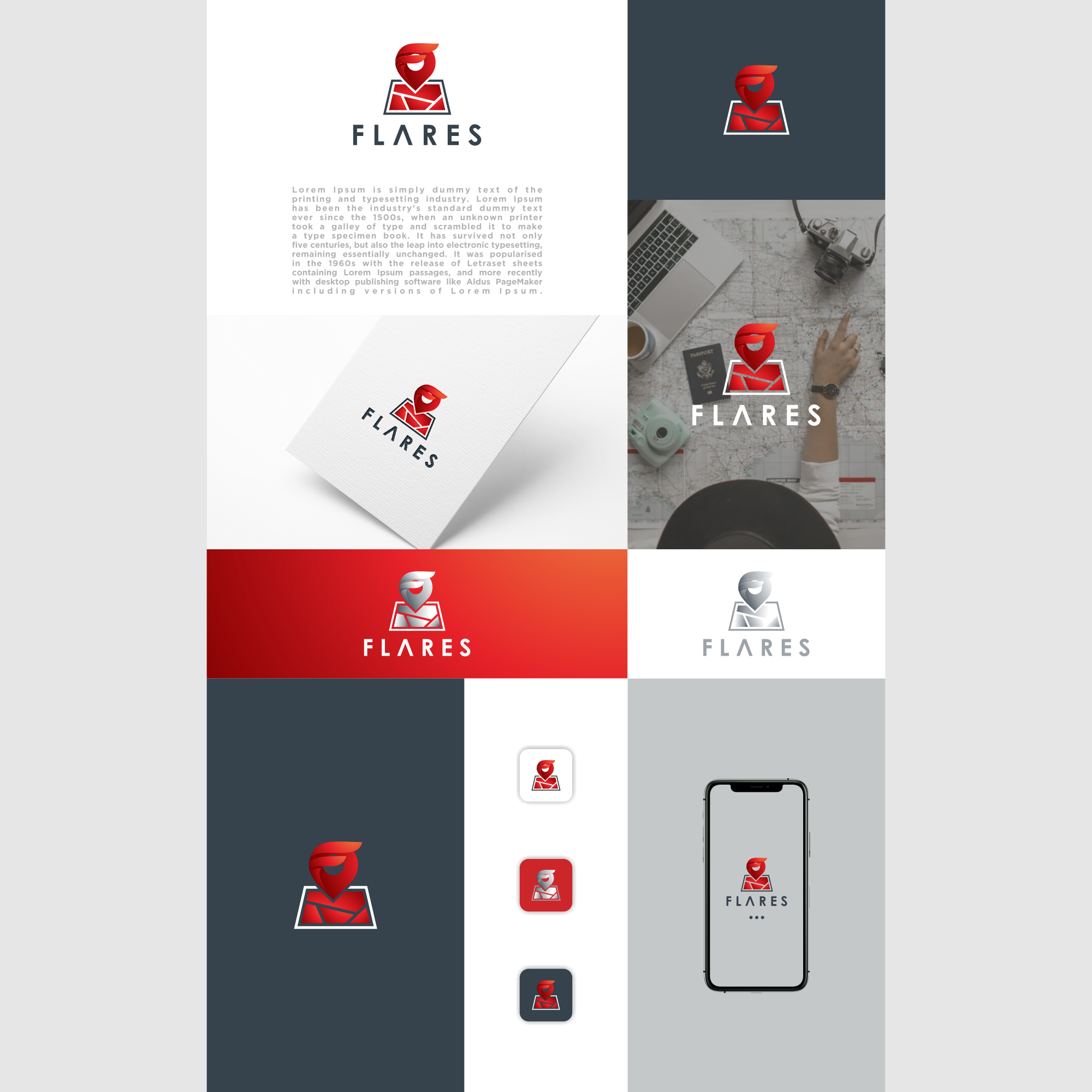flares by Arafa_art flares in Business Card Design Inspiration by Arafa_art