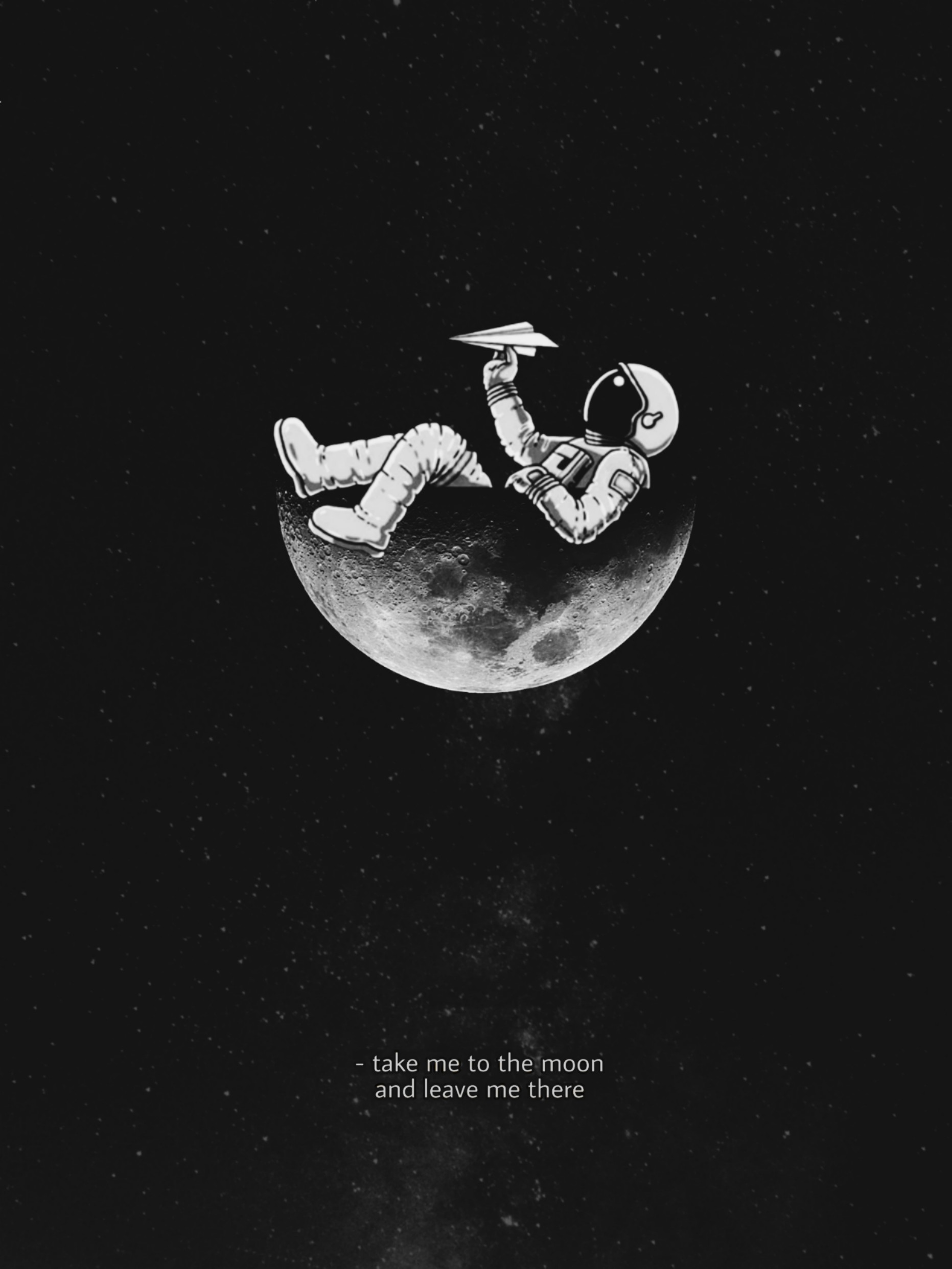Spaceman in moon in Bag & Tote Design Inspiration by Egzoni Muliqi