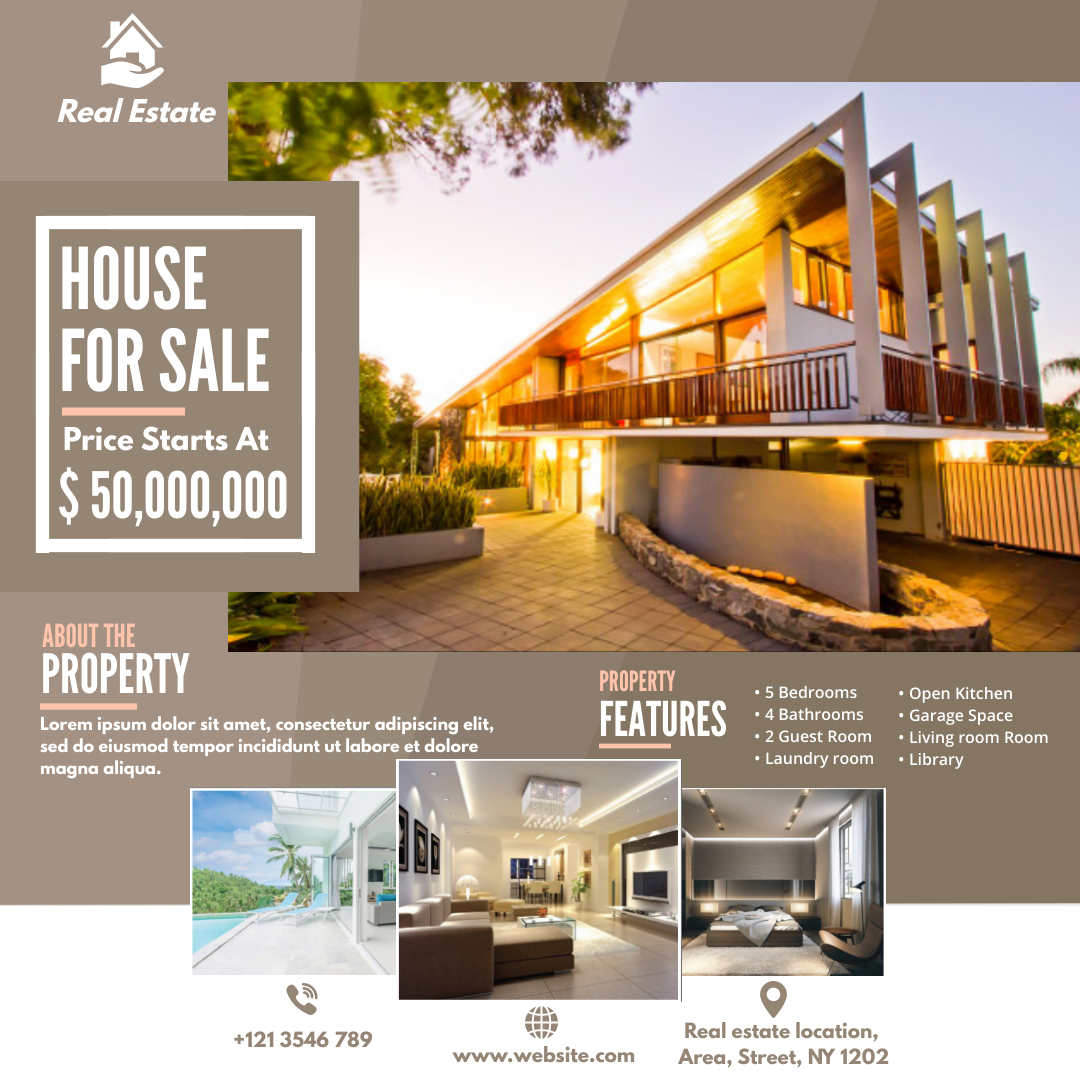House for Sale by Sreyashi Adhikary House for Sale in Instagram Ad Inspiration by Sreyashi Adhikary