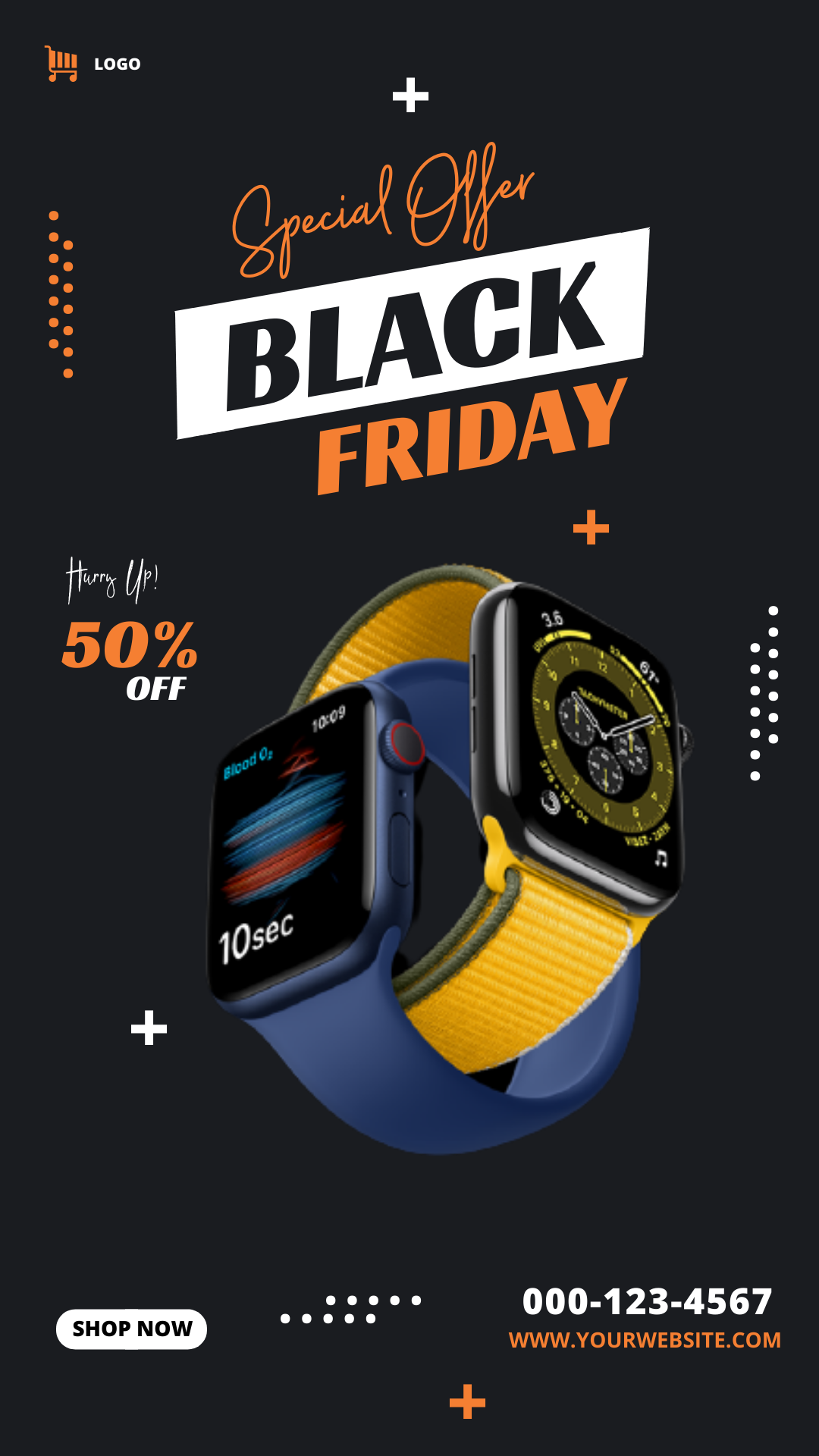 1. Black friday sale in Facebook Story Inspiration by Sreyashi Adhikary