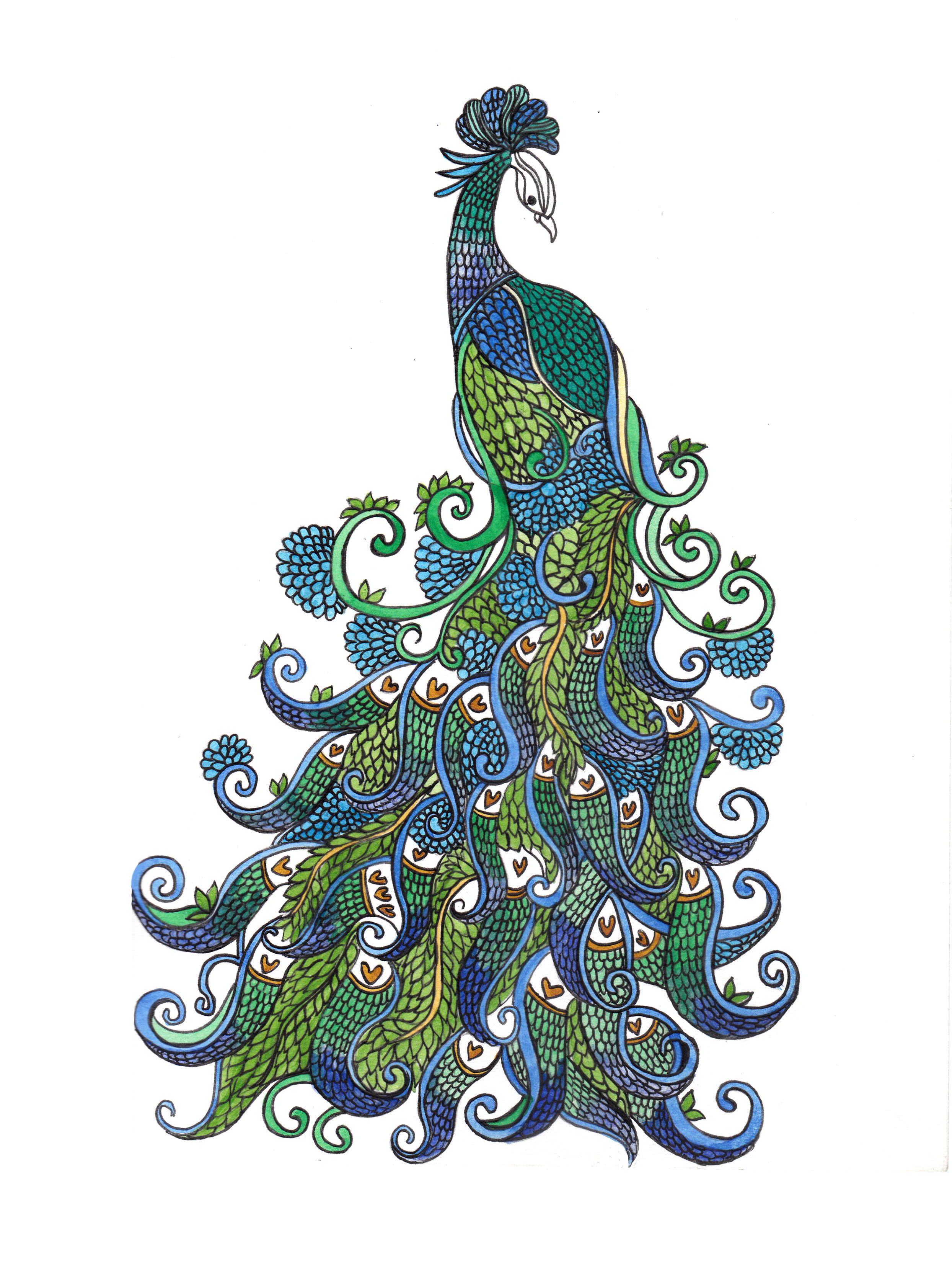 PHOOLPATTI by Pragati Gupta PHOOLPATTI in Illustration and Graphics Inspiration by Pragati Gupta