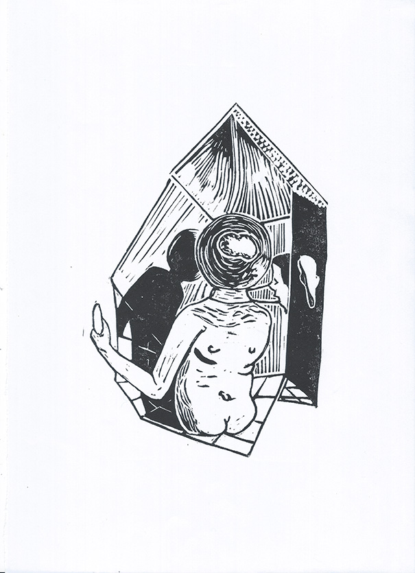 In these walls I can't even see myself in Illustration and Graphics Inspiration by João Lopes