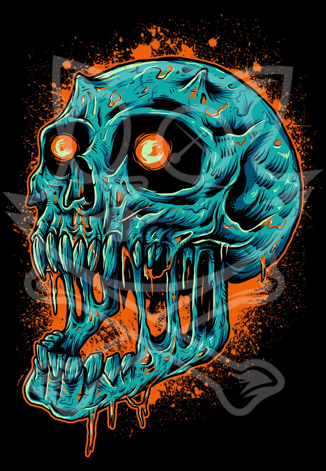Decay by Aldrin Decay in T-Shirt Design Inspiration by Aldrin