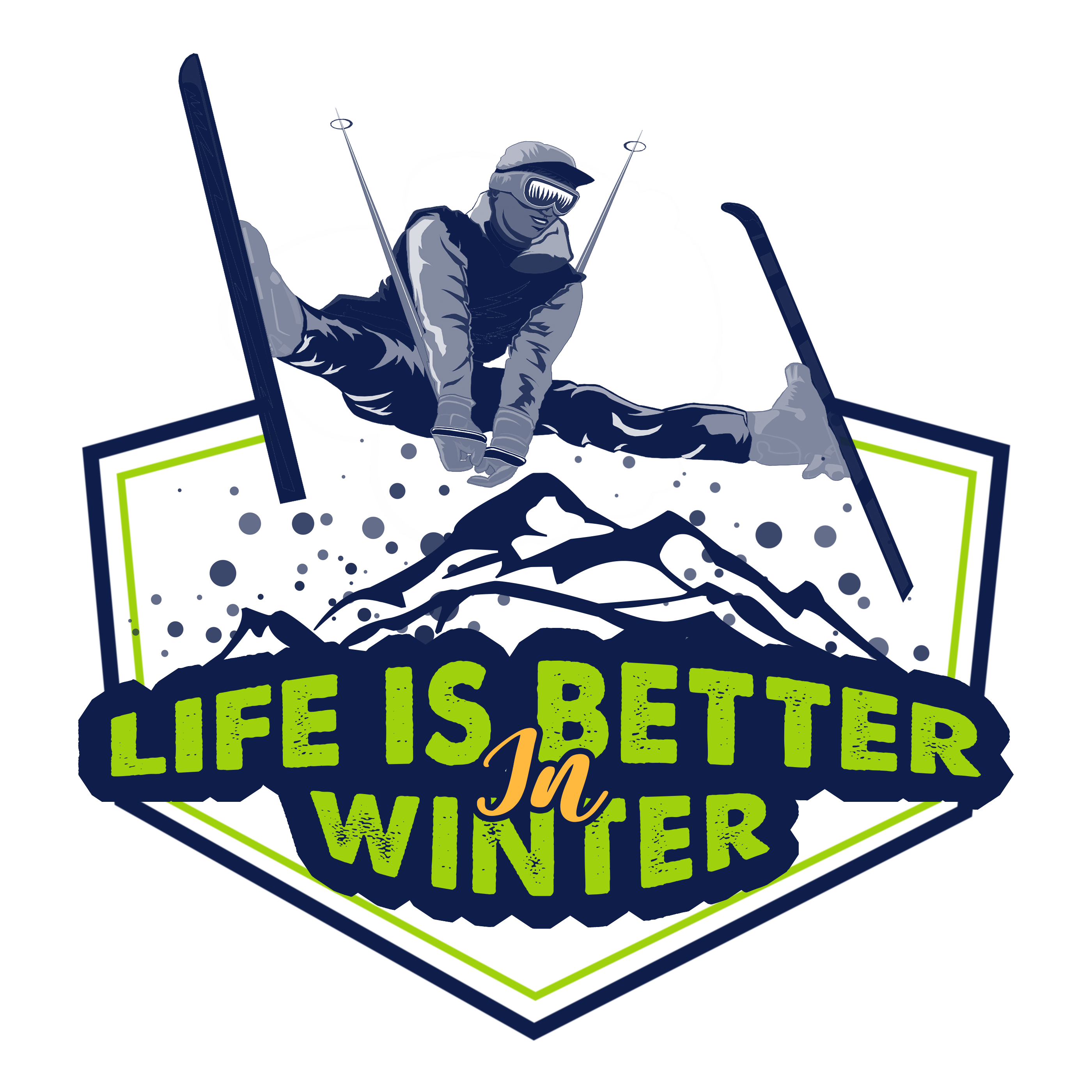 Life Is Better In Winter by Graphinir Life Is Better In Winter in Digital Art Inspiration by Graphinir