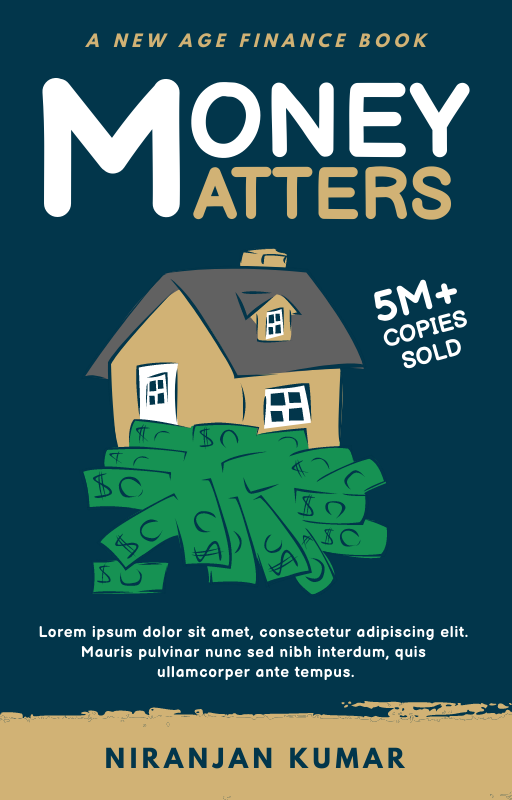 Money Matters Finance Self Help Book by Graphinir Money Matters Finance Self Help Book in eBook cover design Inspiration by Graphinir
