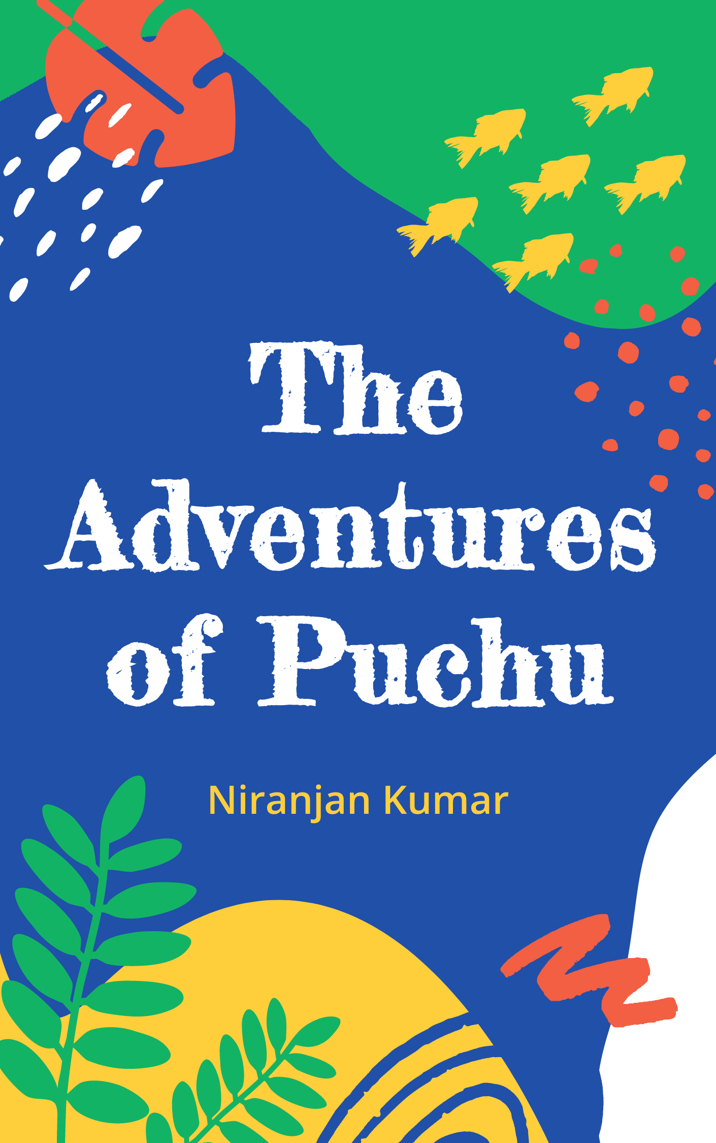 The Adventures Of Puchu Book Cover in Book cover Design Inspiration by Graphinir