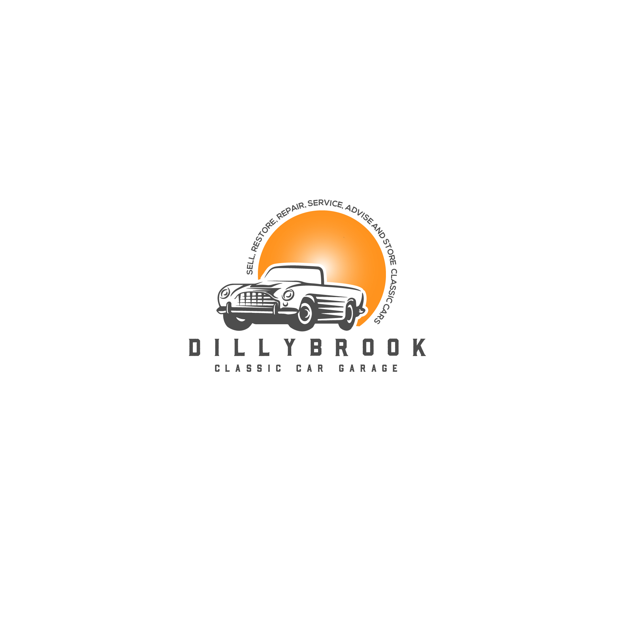 car store vintage retro logo by Ananyo Sourav Biswas car store vintage retro logo in Logo Design Inspiration by Ananyo Sourav Biswas