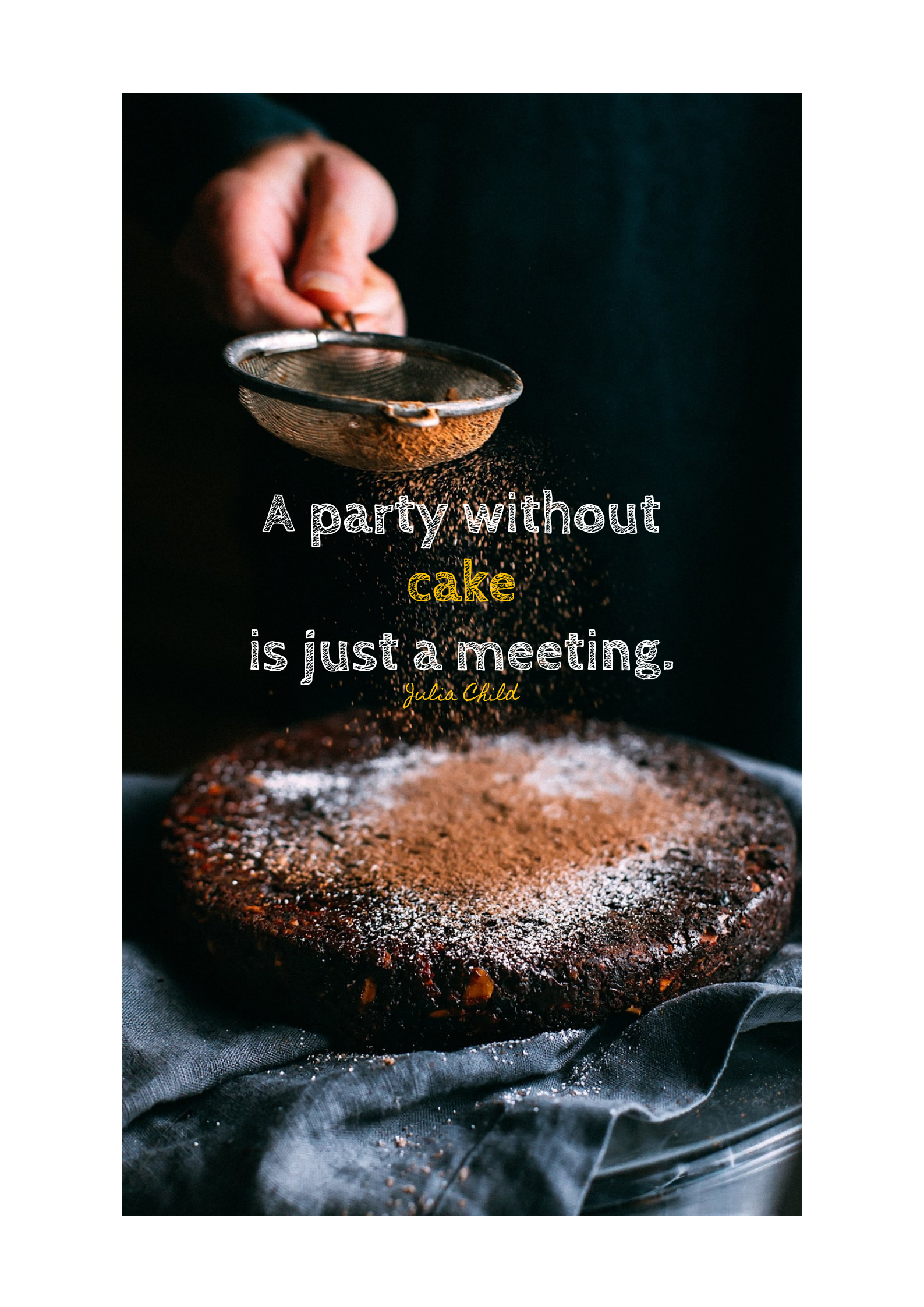 Food quote design by Dragana Komljenović Food quote design in Instagram Post Design Inspiration by Dragana Komljenović