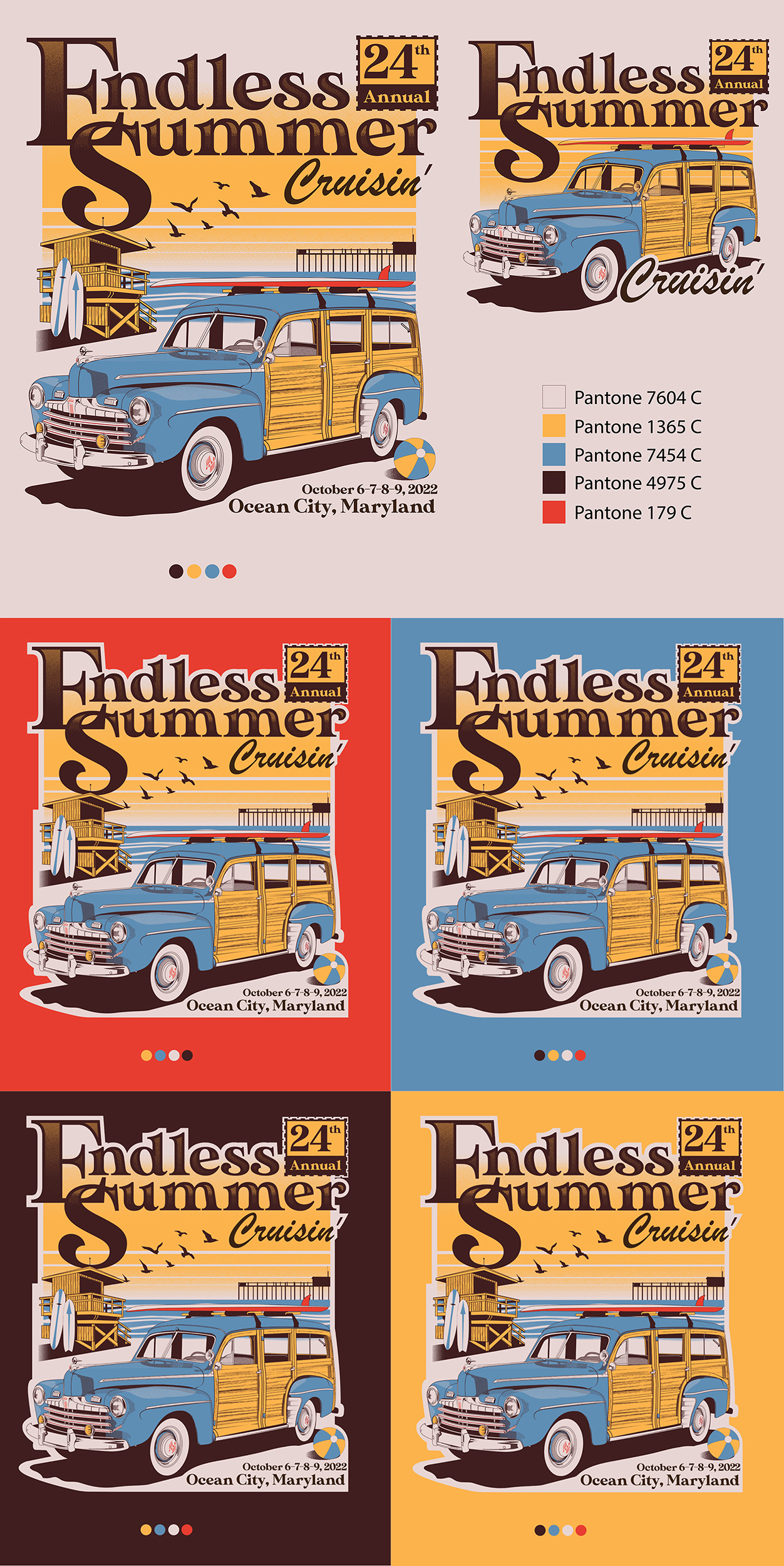 Endless Summer T-shirt in T-Shirt Design Inspiration by Pedagingplastik