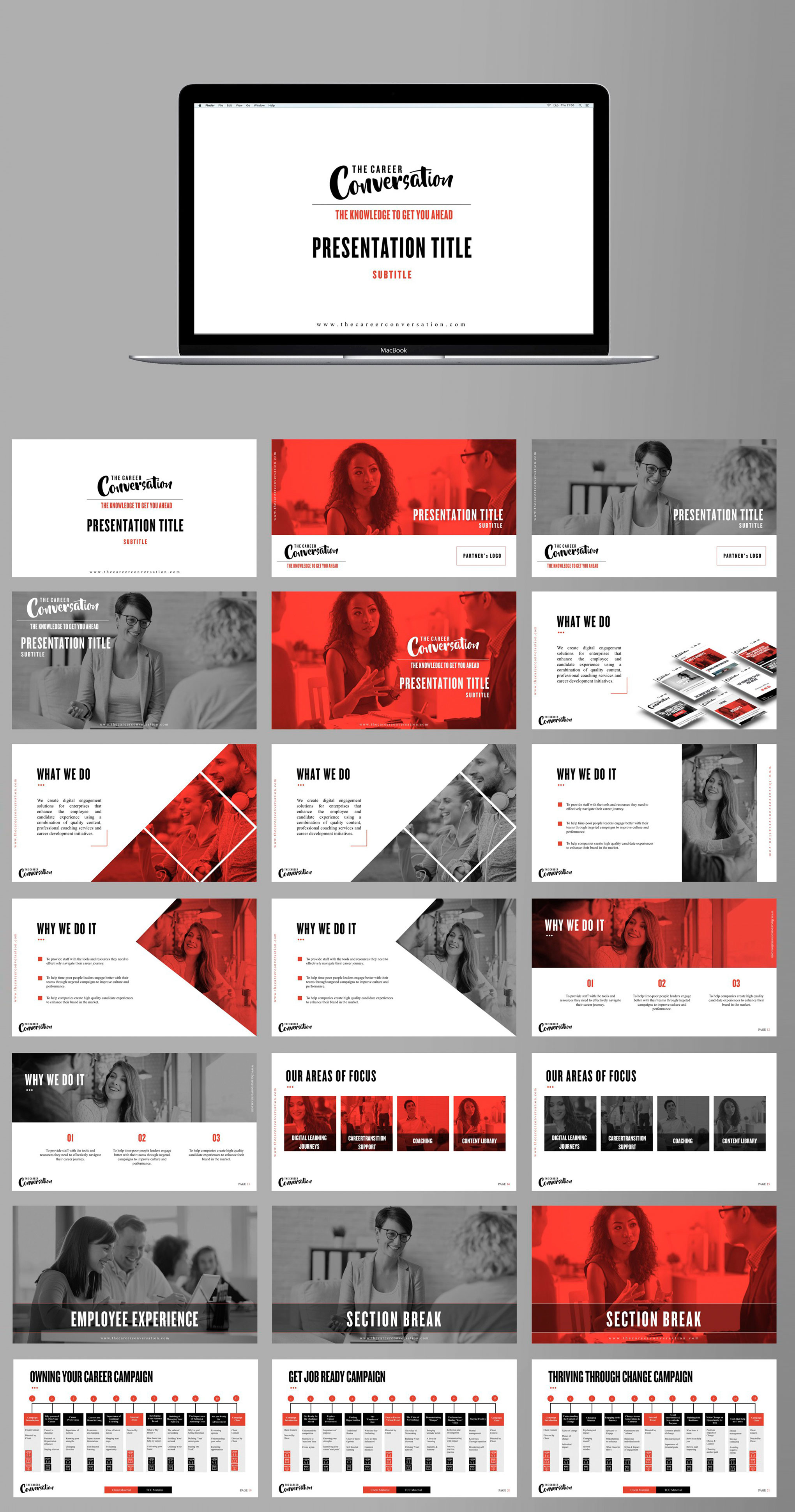 Modern Powerpoint Template By Creative_ahmed 319995 - Designhill