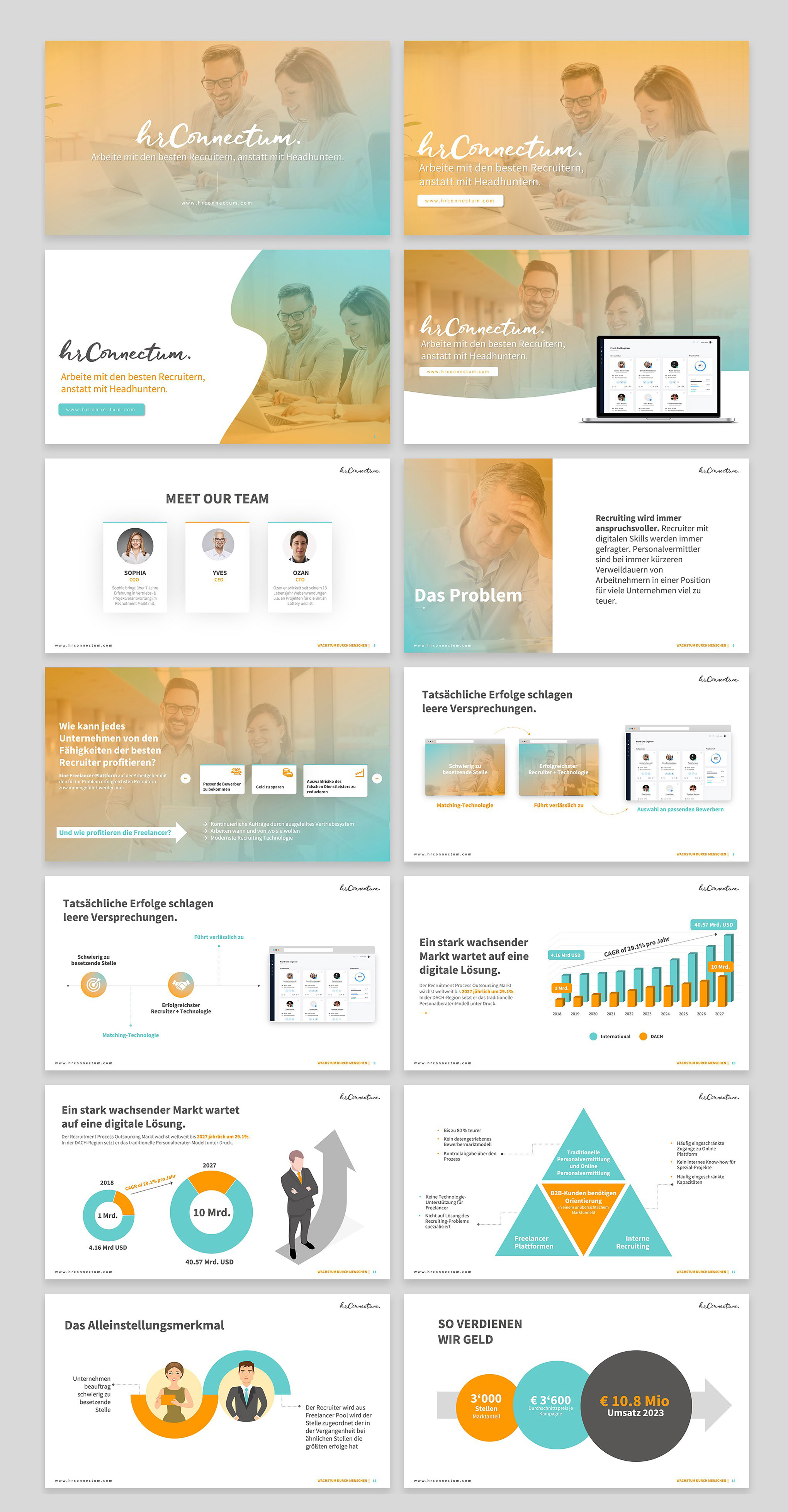 HR Conncetum Powerpoint by Creative_ahmed HR Conncetum Powerpoint in Powerpoint Design Inspiration by Creative_ahmed