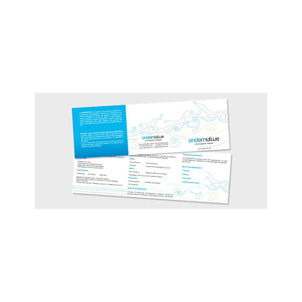 Brochure Ondemotive by Blackcat Studio Brochure Ondemotive in Brochure Design Inspiration by Blackcat Studio