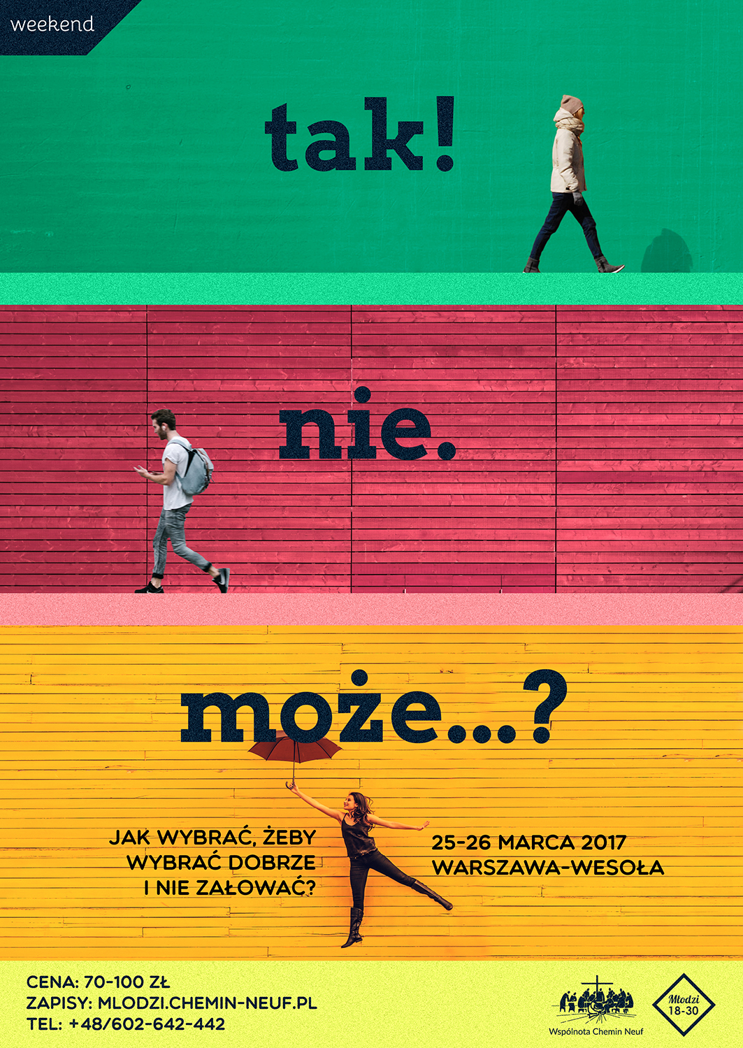 Poster Tak! Nie. Mo?e...? by Cecilia.rb Poster Tak! Nie. Mo?e...? in Poster Design Inspiration by Cecilia.rb