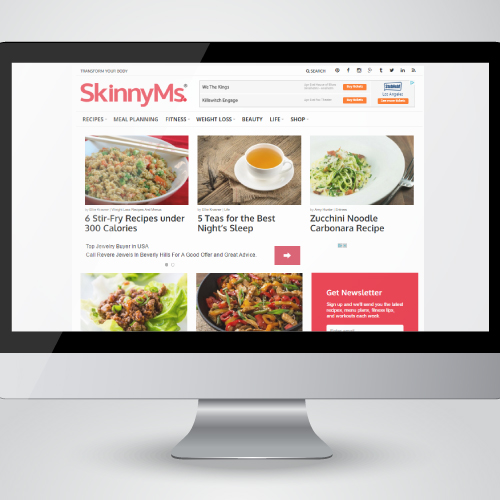 Skinny Ms. Web Design by Leslie Ann Skinny Ms. Web Design in Blog Design Inspiration by Leslie Ann