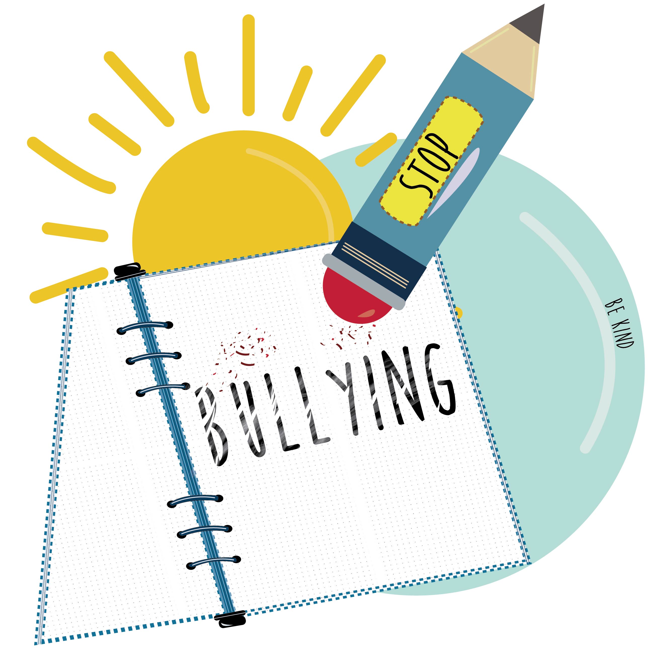 Stop bullying by Priscila Reyes Stop bullying in Illustration and Graphics Inspiration by Priscila Reyes