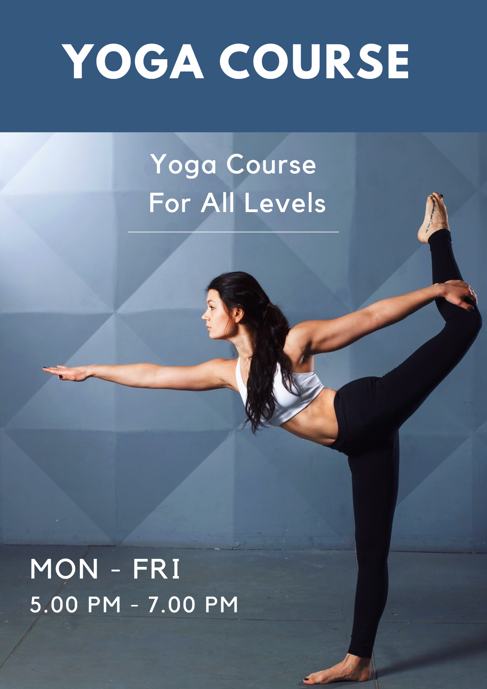 yoga course in Poster Design Inspiration by Artokatah