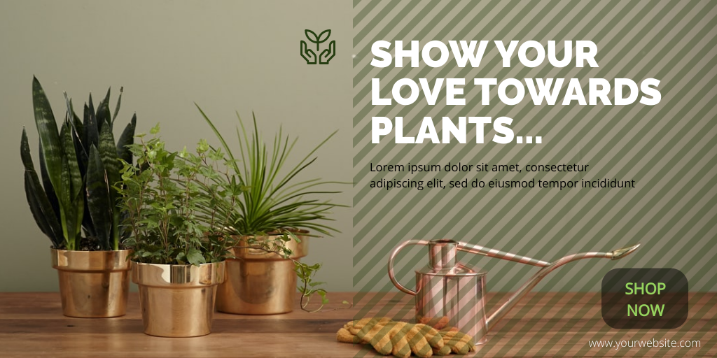 PLANTS SHOPPING by Shlokaa Kavtekar PLANTS SHOPPING in Twitter Post Design Inspiration by Shlokaa Kavtekar