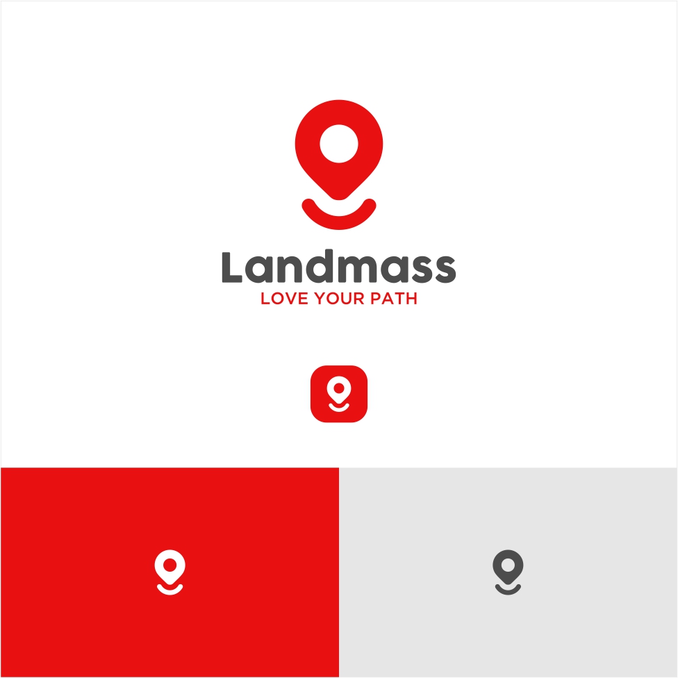 Landmass's Logo by Mashanippp Landmass's Logo in Logo Design Inspiration by Mashanippp
