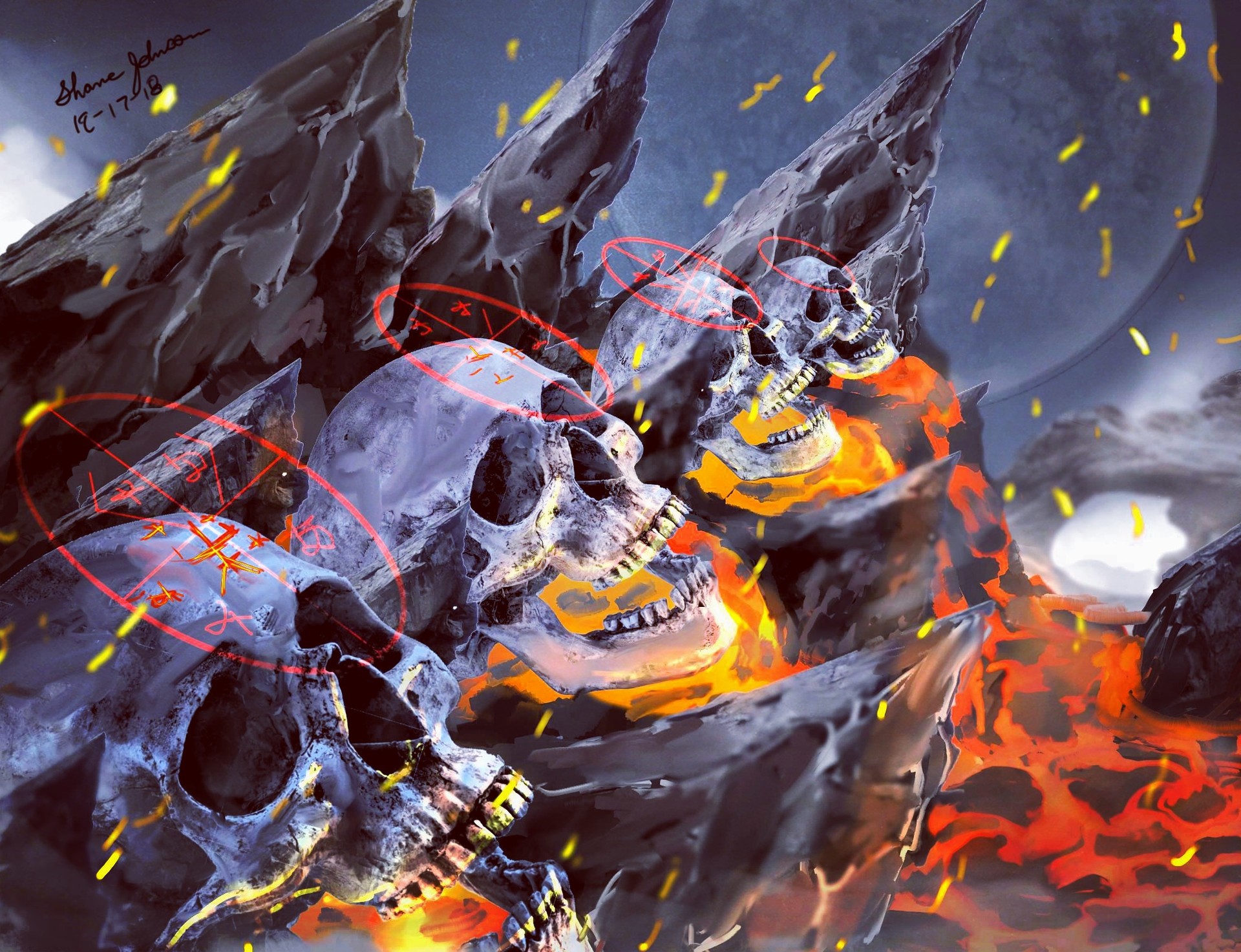 Realm of the broken gods by Shane Johnson Realm of the broken gods in Digital Art Inspiration by Shane Johnson