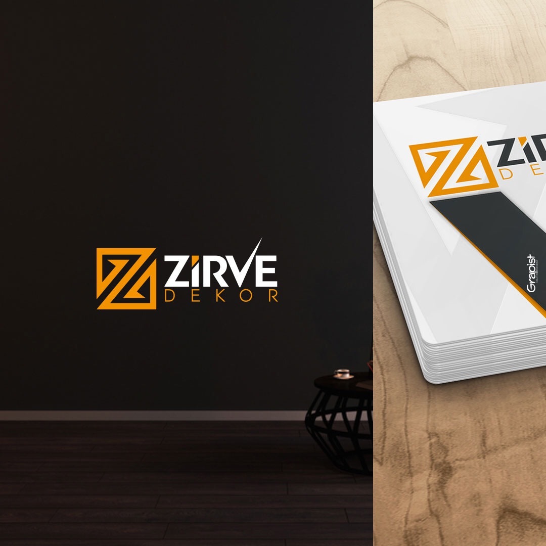 Zirve Dekor Logo Business Card by Grapistagency Zirve Dekor Logo Business Card in Logo Design Inspiration by Grapistagency