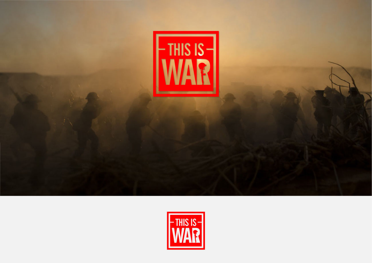 Logo Design For War Podcast in Logo Design Inspiration by Kiba