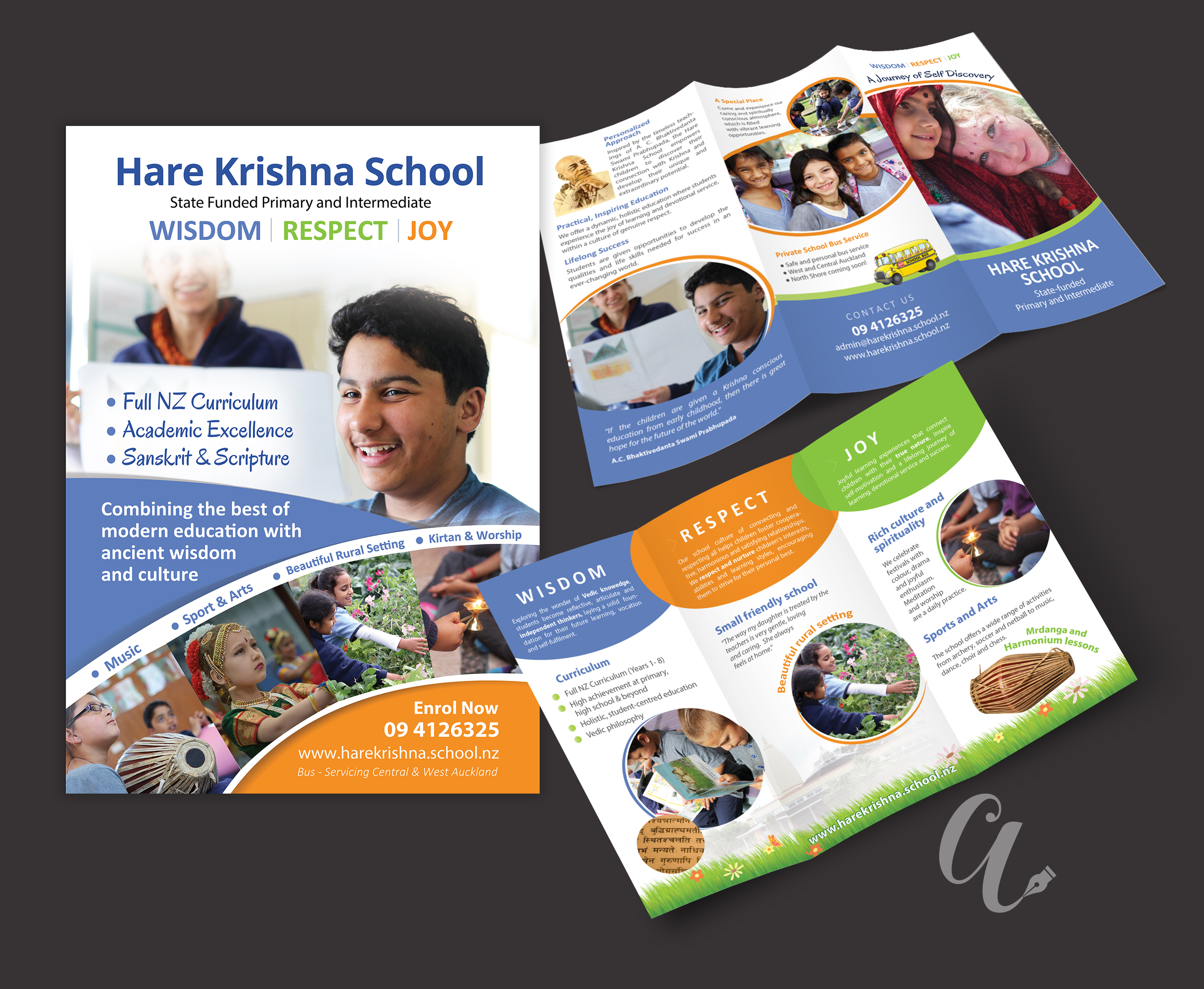Flyer and Poster in Advertisement Design Inspiration by Alexandrina Rinzis