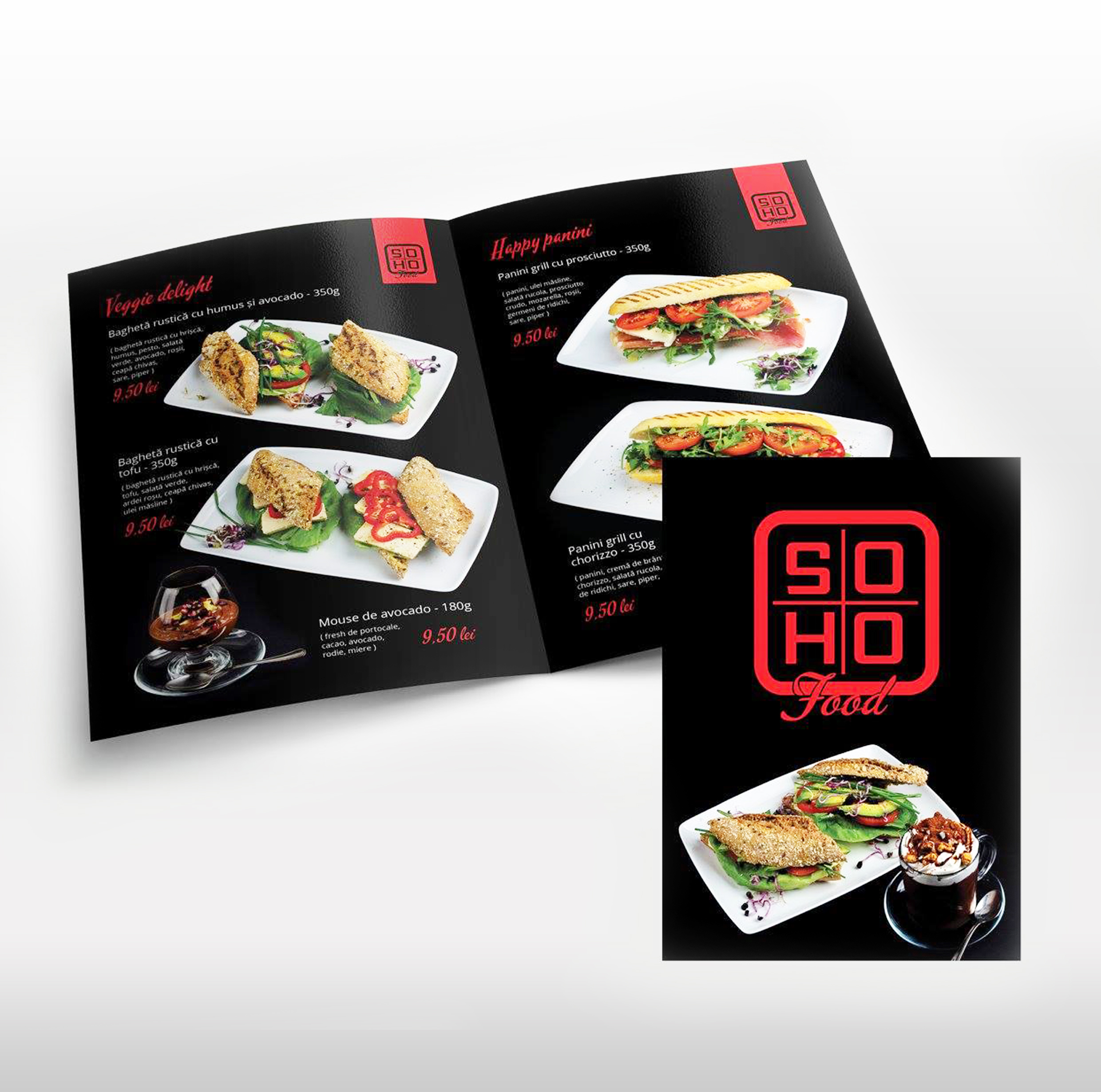 Menu in Menu Design Inspiration by Alexandrina Rinzis