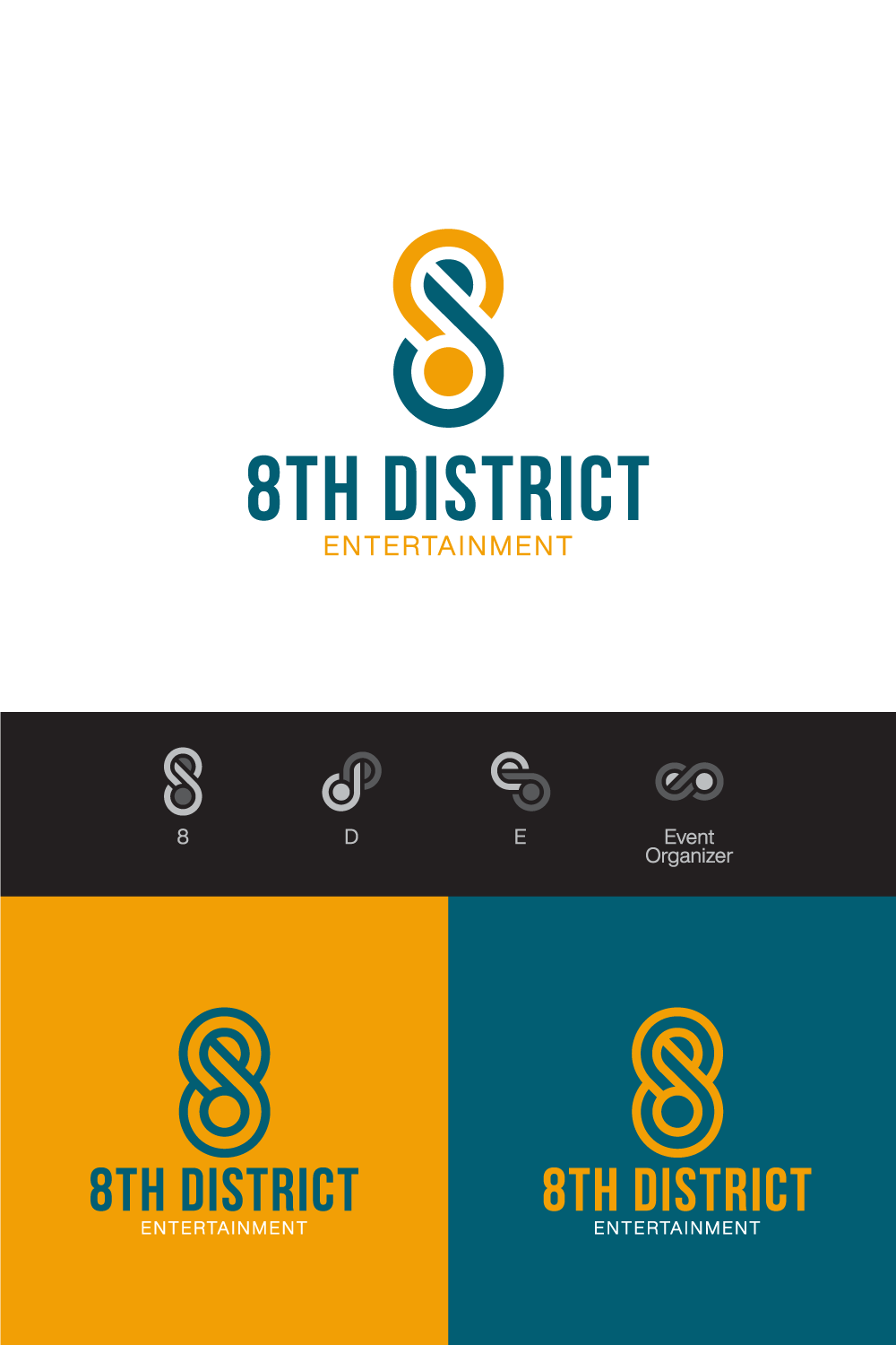 8th District by Vitokalyana 8th District in Logo Design Inspiration by Vitokalyana