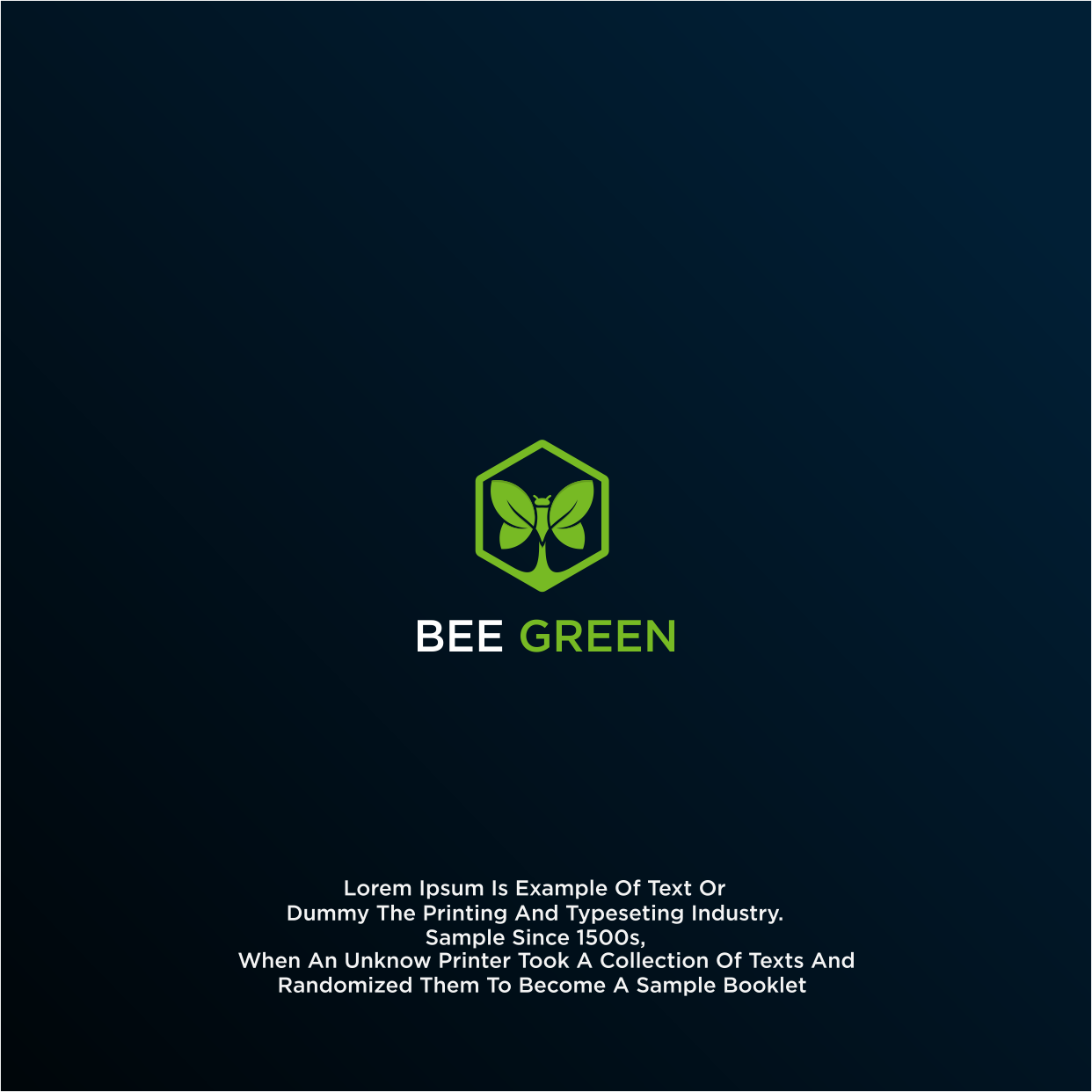 Bee Green - Logo Design BY Milindlidir 336554 - Designhill