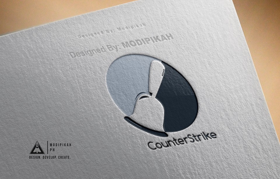 Counter Strike Logo Design