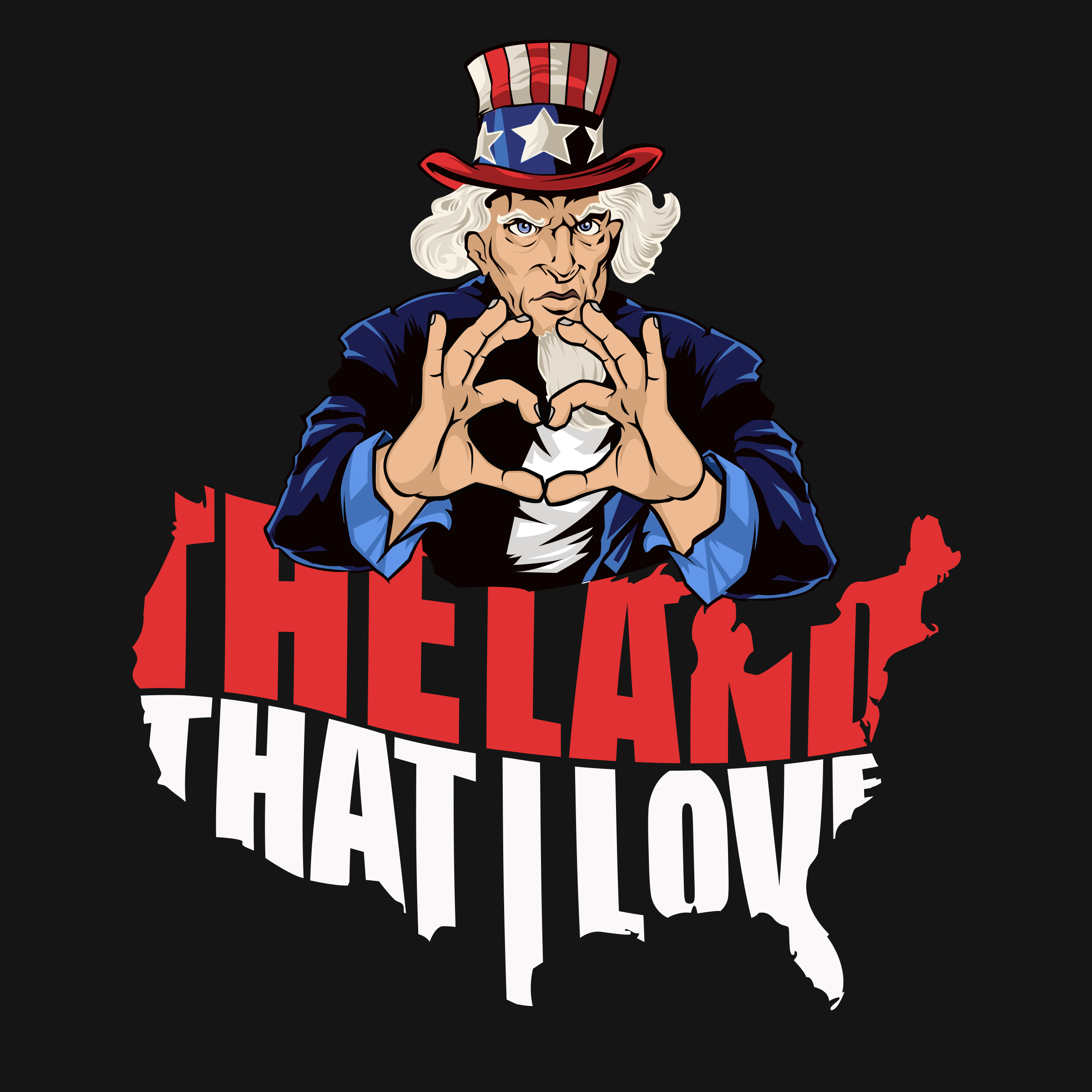 The Land That I love in T-Shirt Design Inspiration by Doc Grafik