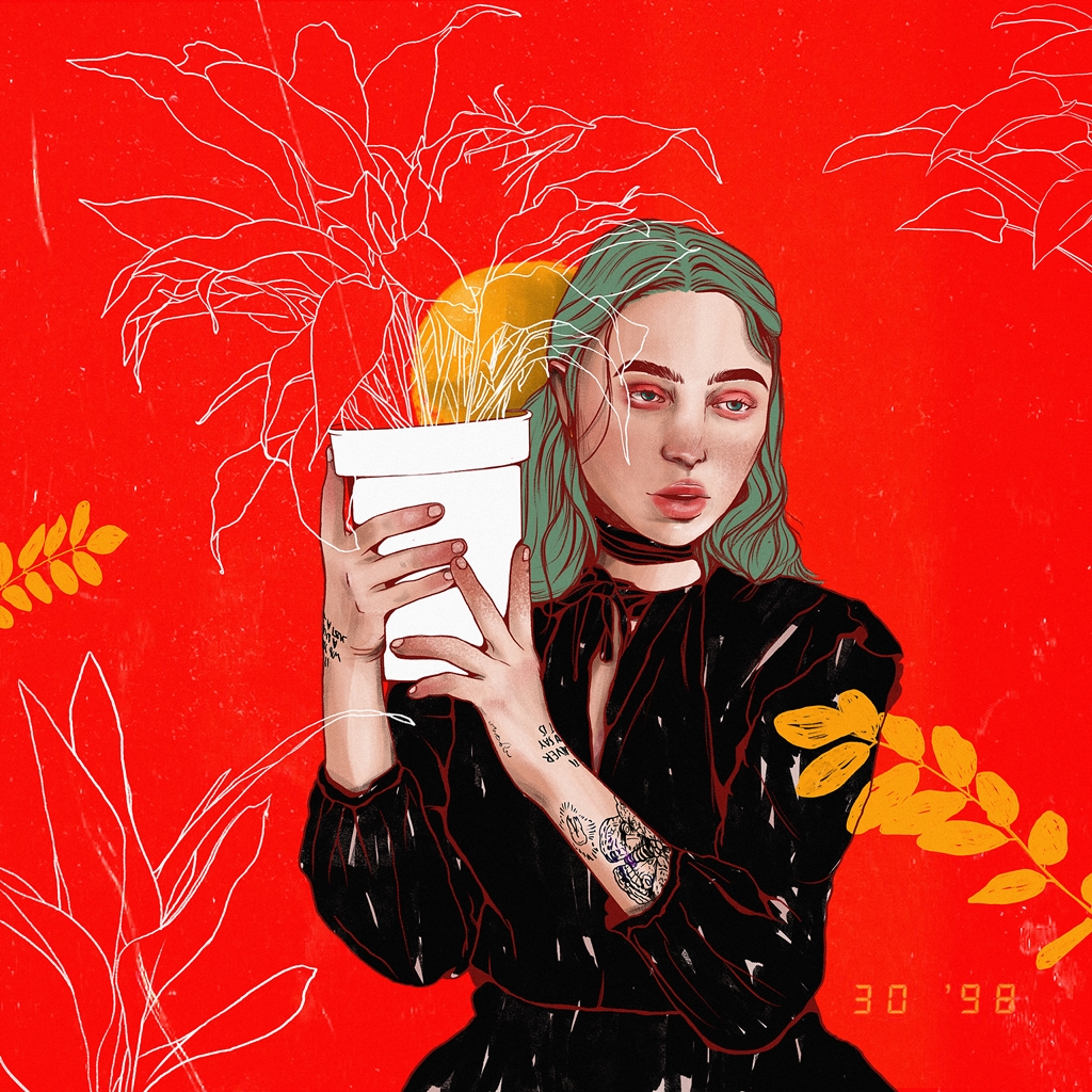 Dashka in Digital Painting Inspiration by Maria Mendoza