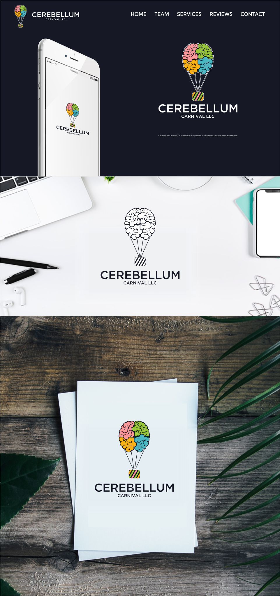 CEREBELLUM by Roseminy_ CEREBELLUM in Logo Design Inspiration by Roseminy_